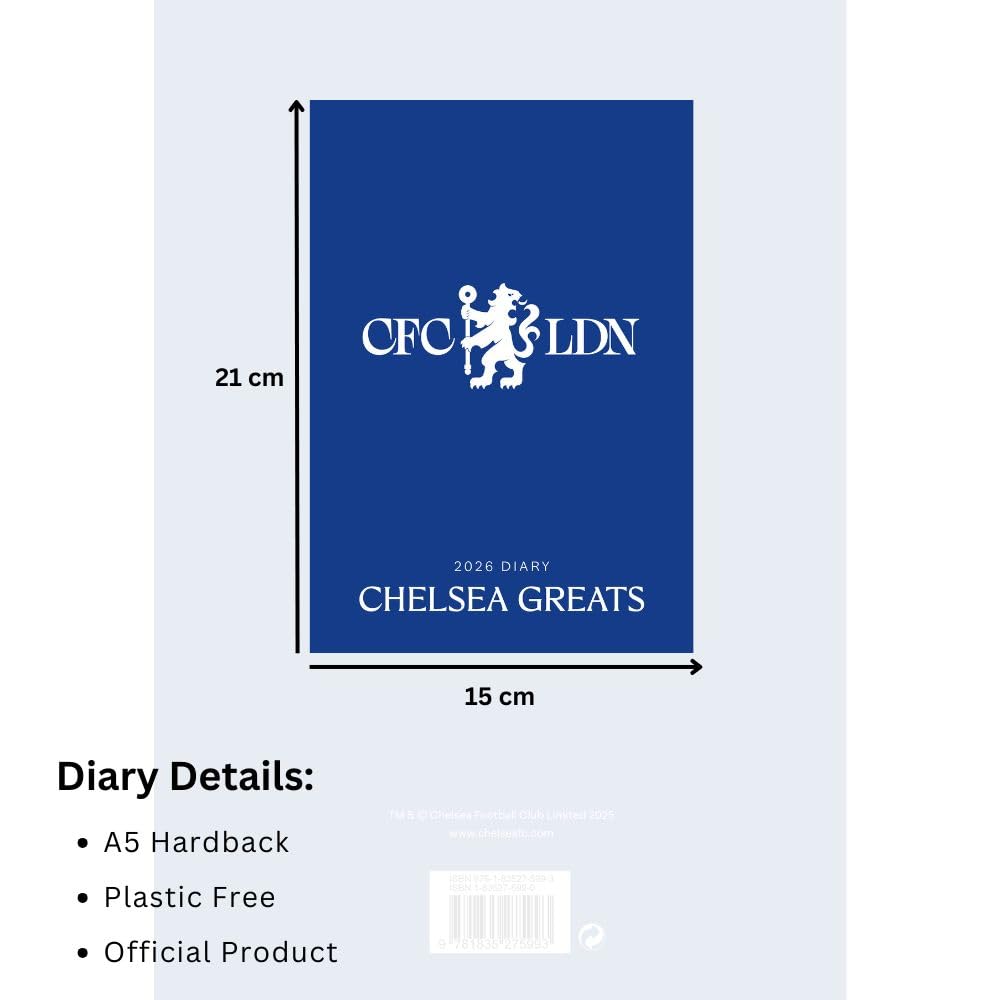 2026 Chelsea FC - Weekly Diary/Planner