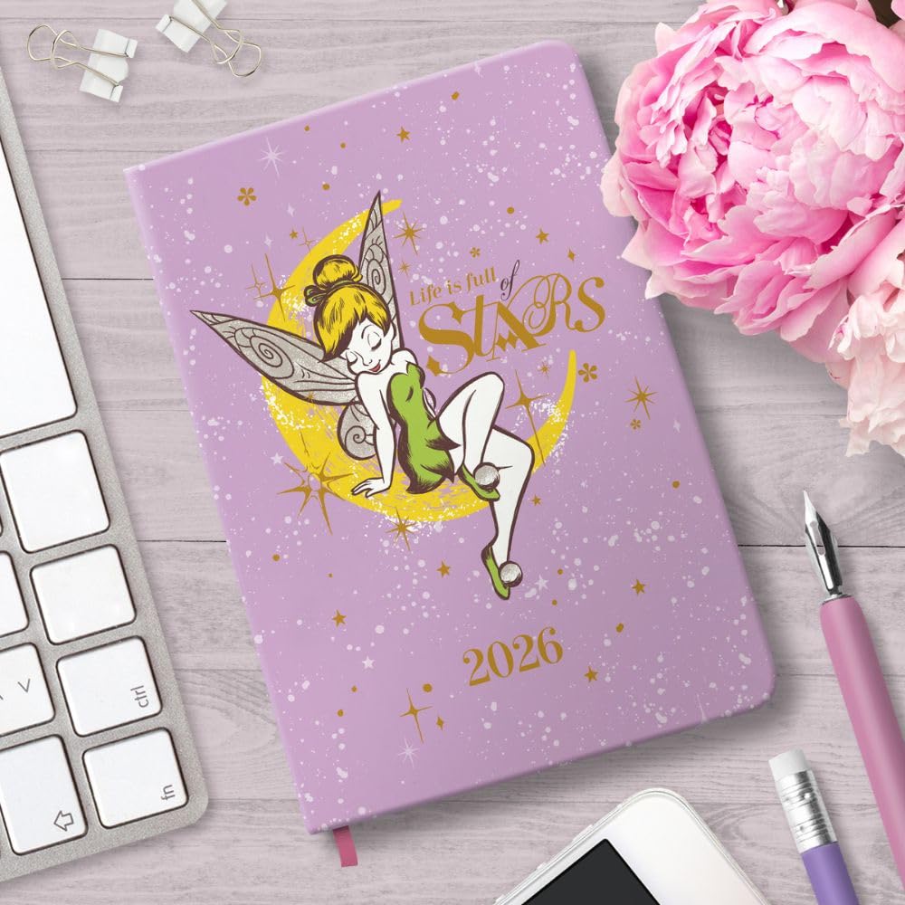 2026 Disney Tinkerbell - Small Weekly Diary/Planner