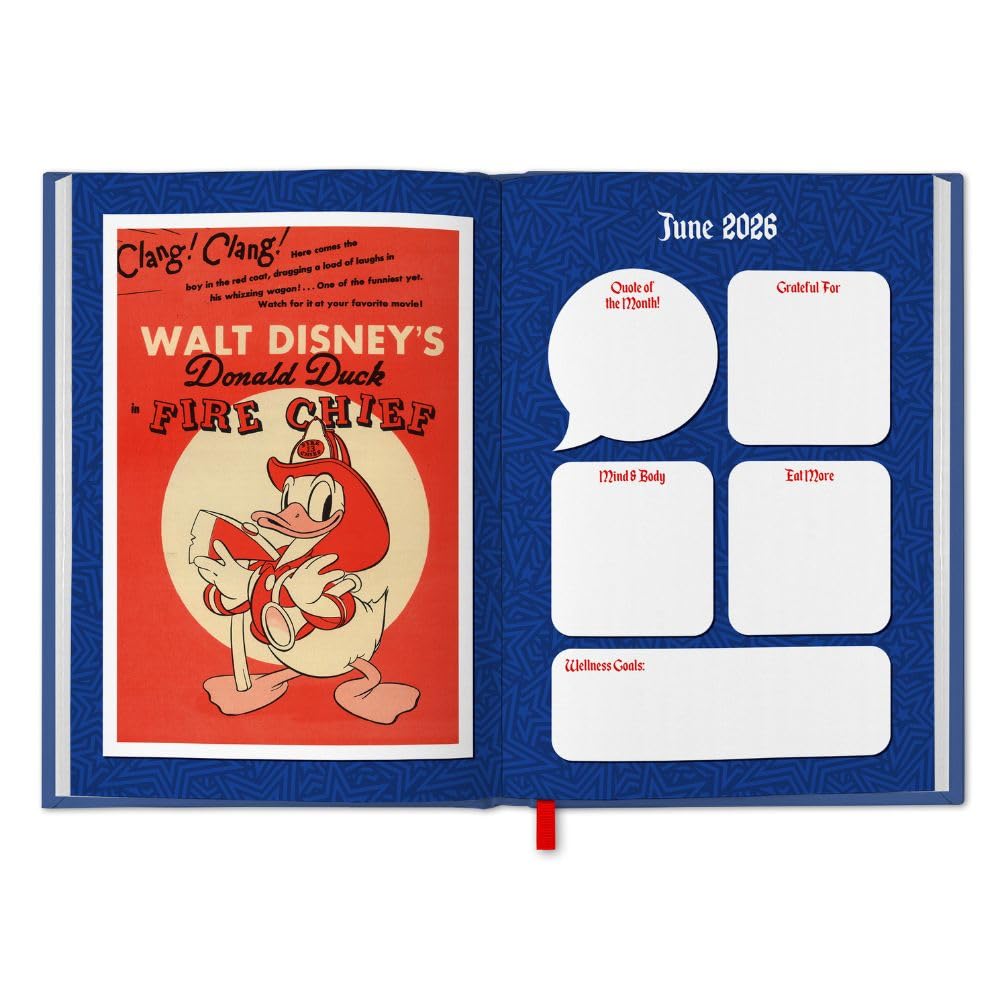 2026 Disney Vintage Posters - Weekly Diary/Planner