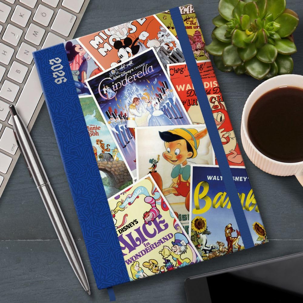 2026 Disney Vintage Posters - Weekly Diary/Planner
