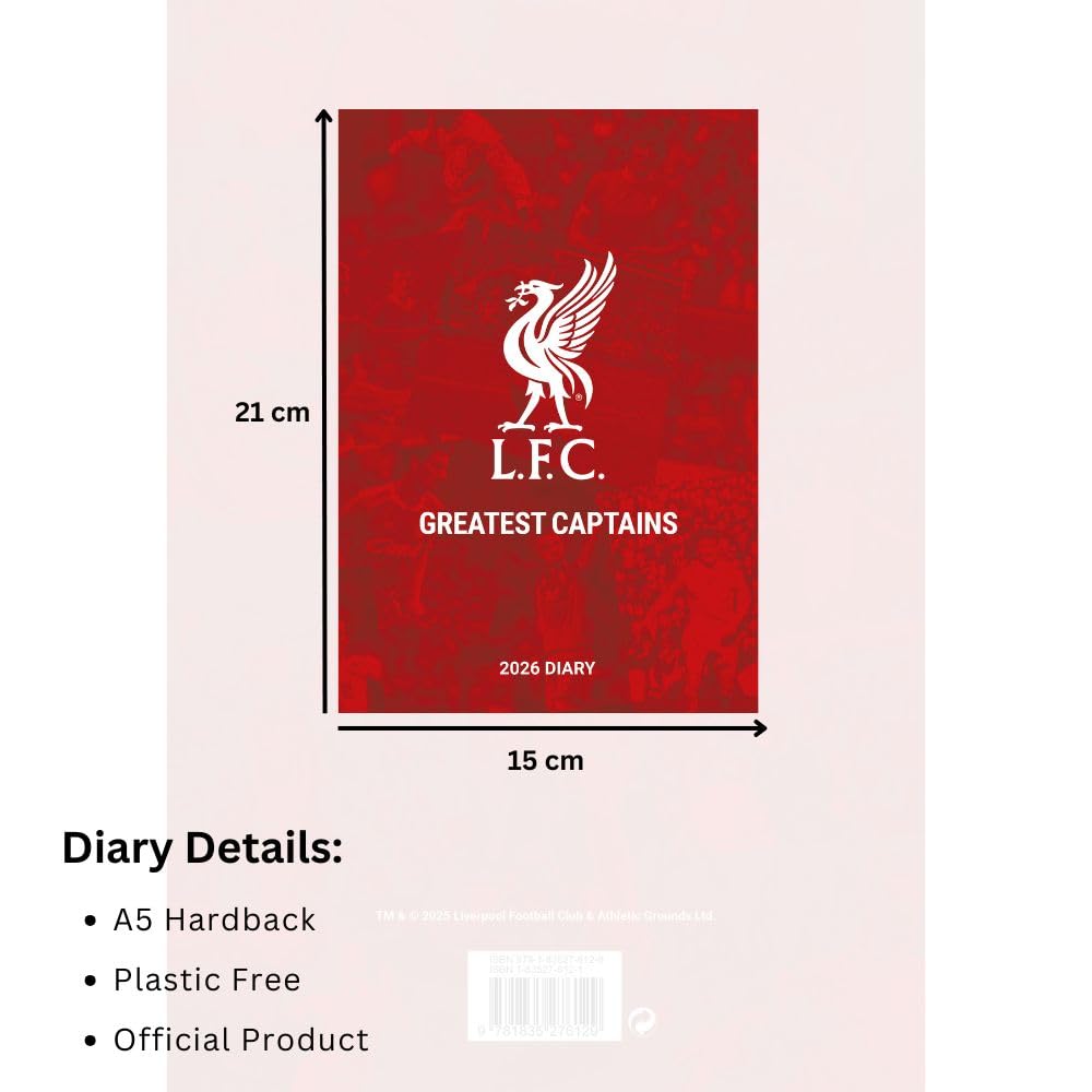 2026 Liverpool FC - Weekly Diary/Planner