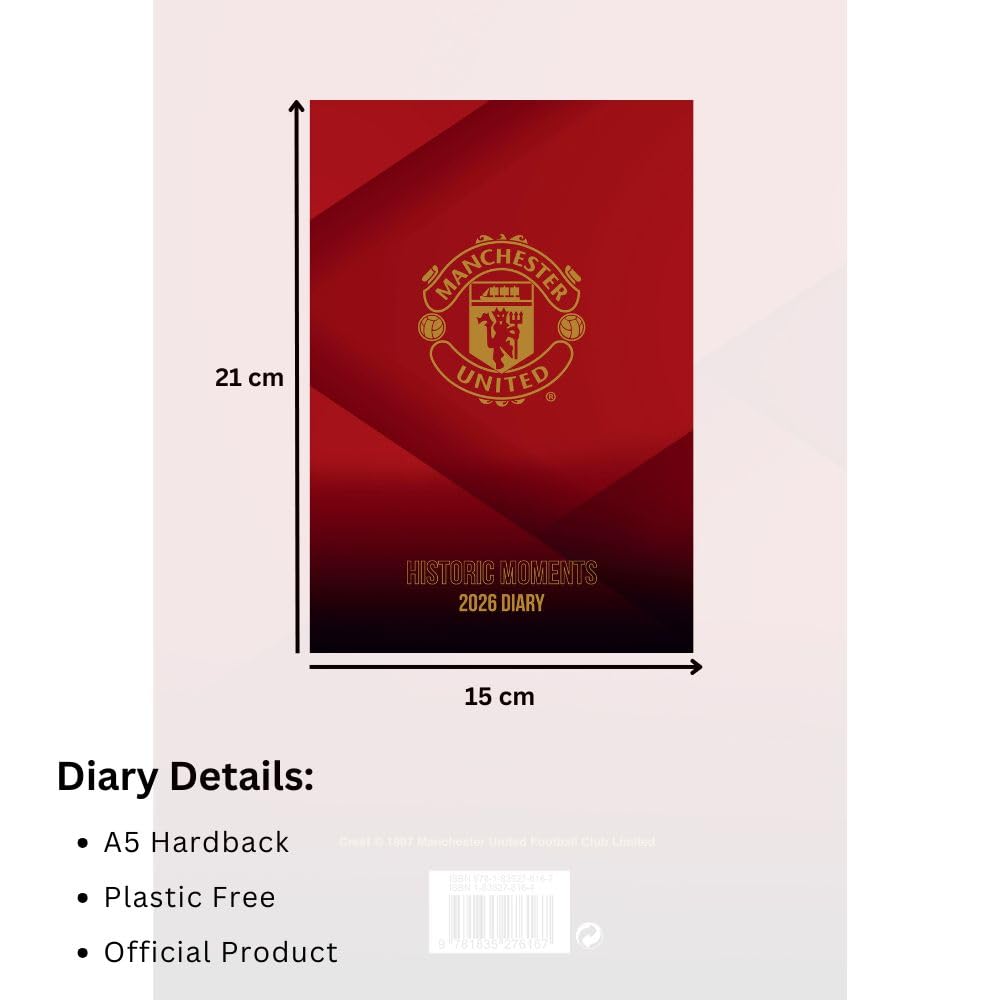 2026 Manchester United FC - Weekly Diary/Planner