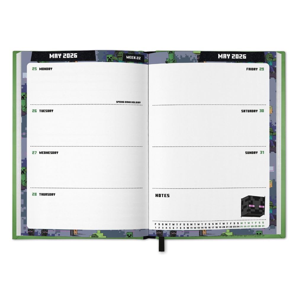 2026 Minecraft - Weekly Diary/Planner