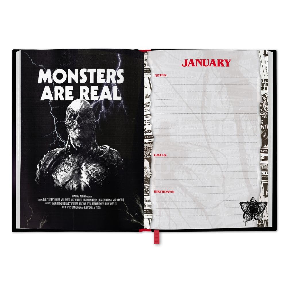 2026 Stranger Things - Weekly Diary/Planner