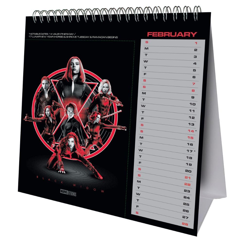 2026 Marvel Studios - Desk Easel Calendar