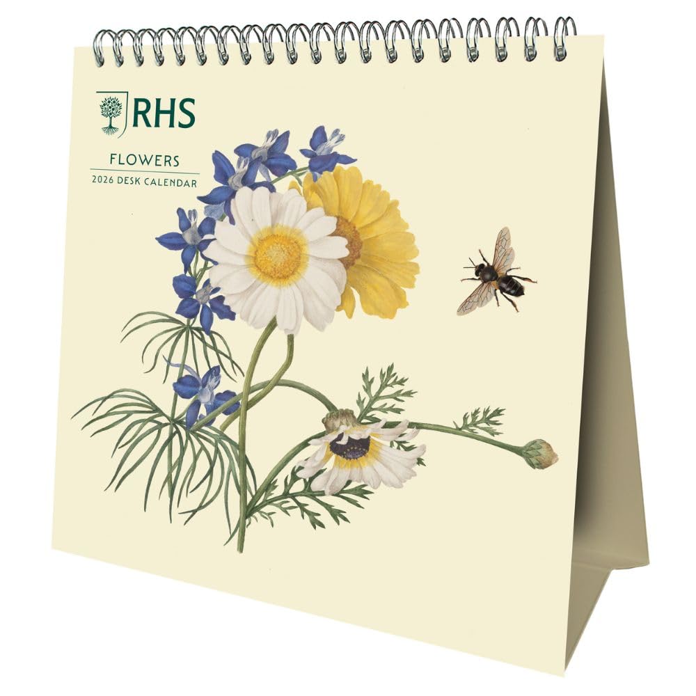 2026 Japanese Flowers - Desk Easel Calendar