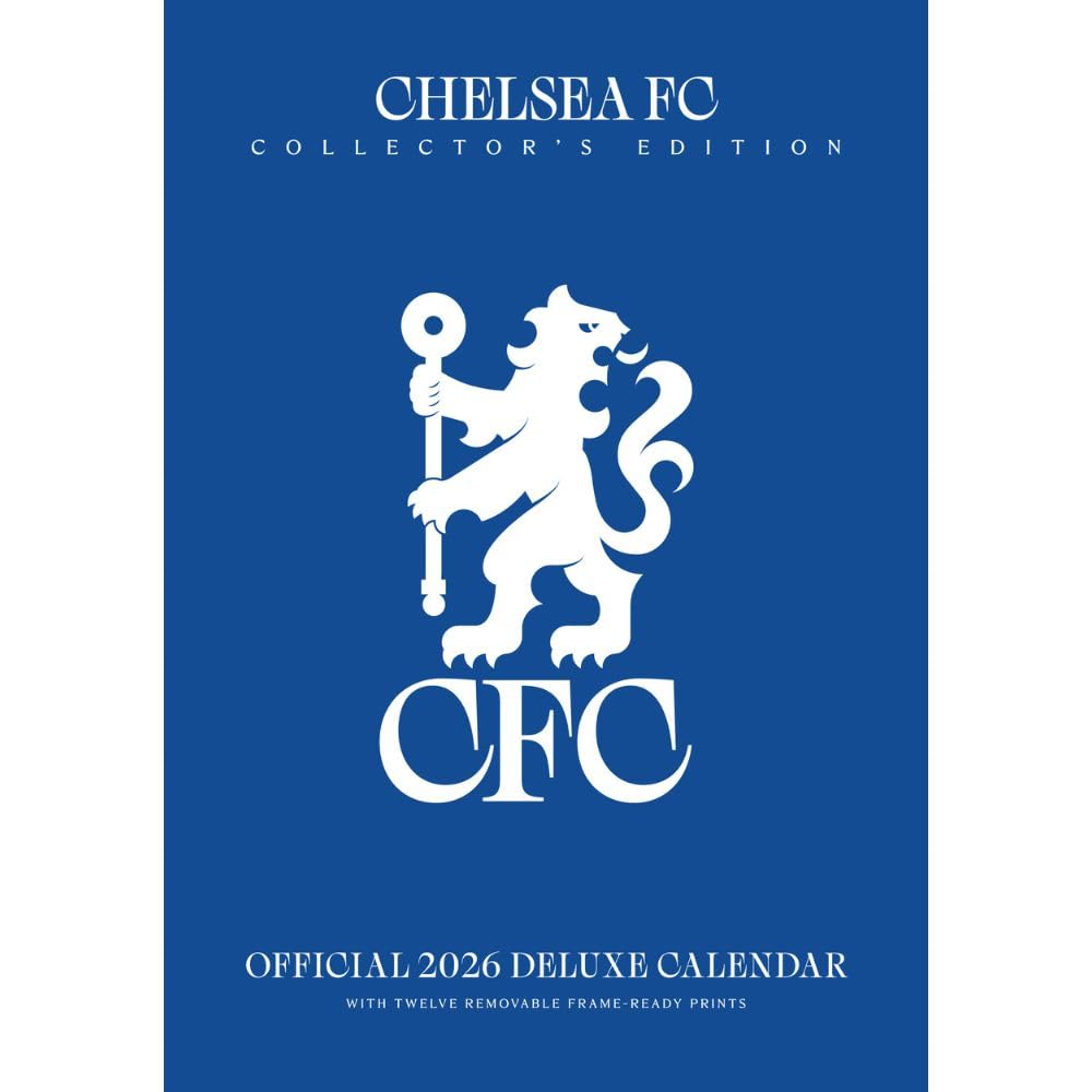 2026 Chelsea FC - A3 Deluxe Wall Calendar