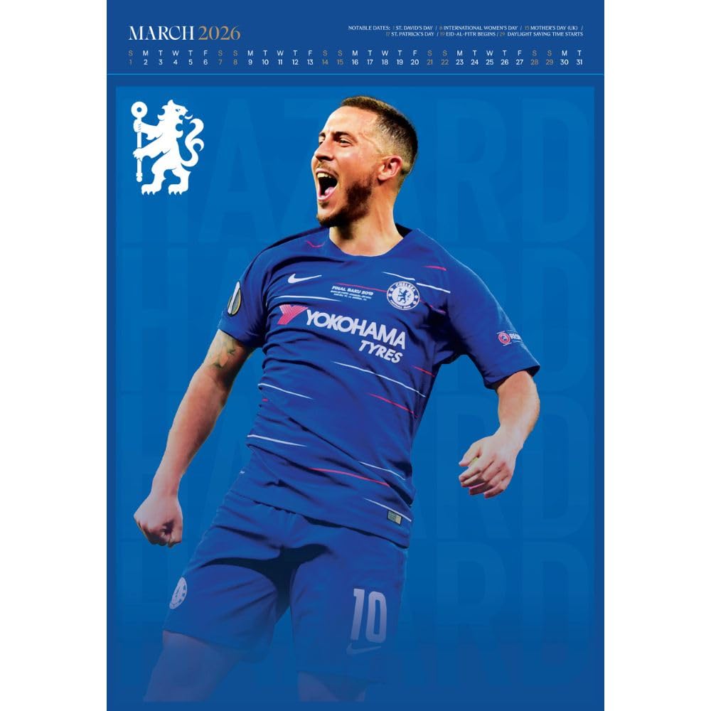 2026 Chelsea FC - A3 Deluxe Wall Calendar