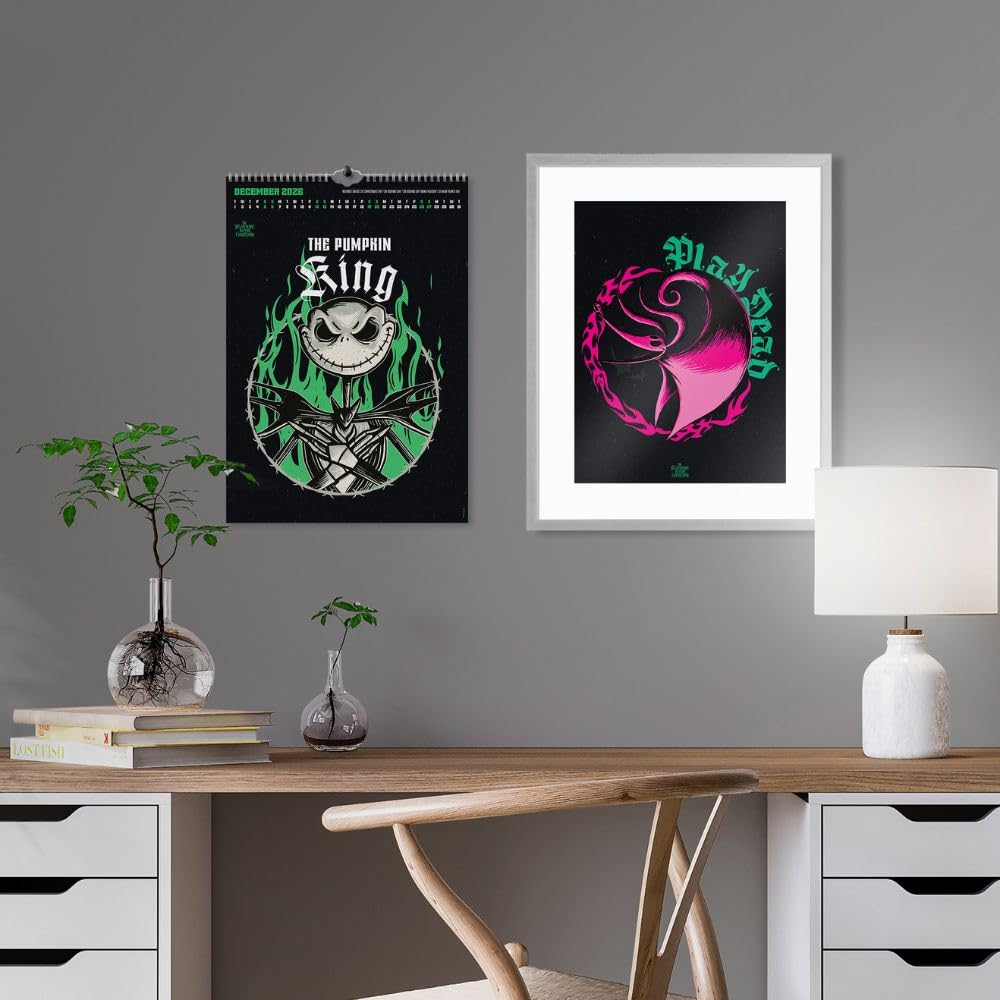 2026 The Nightmare Before Christmas - A3 Deluxe Wall Calendar