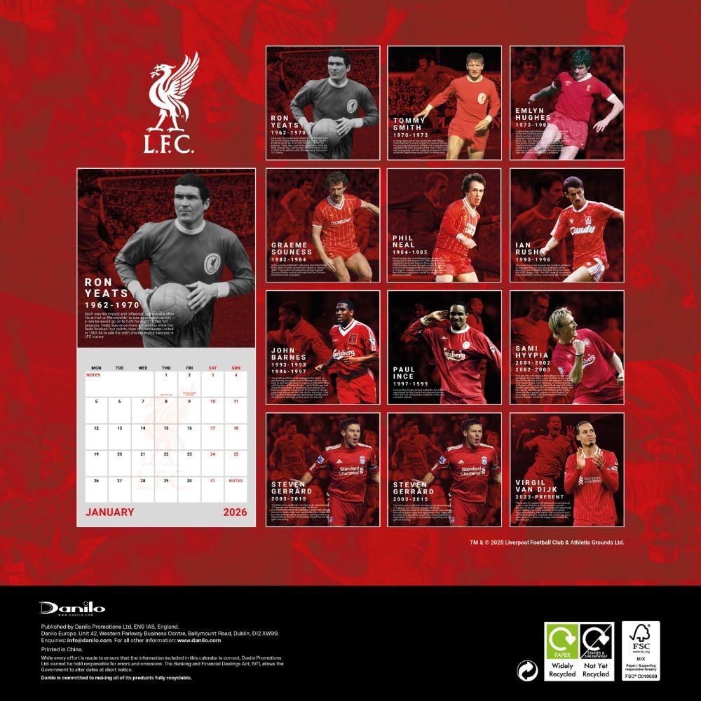 2026 Liverpool FC - Musical Gift Box Set