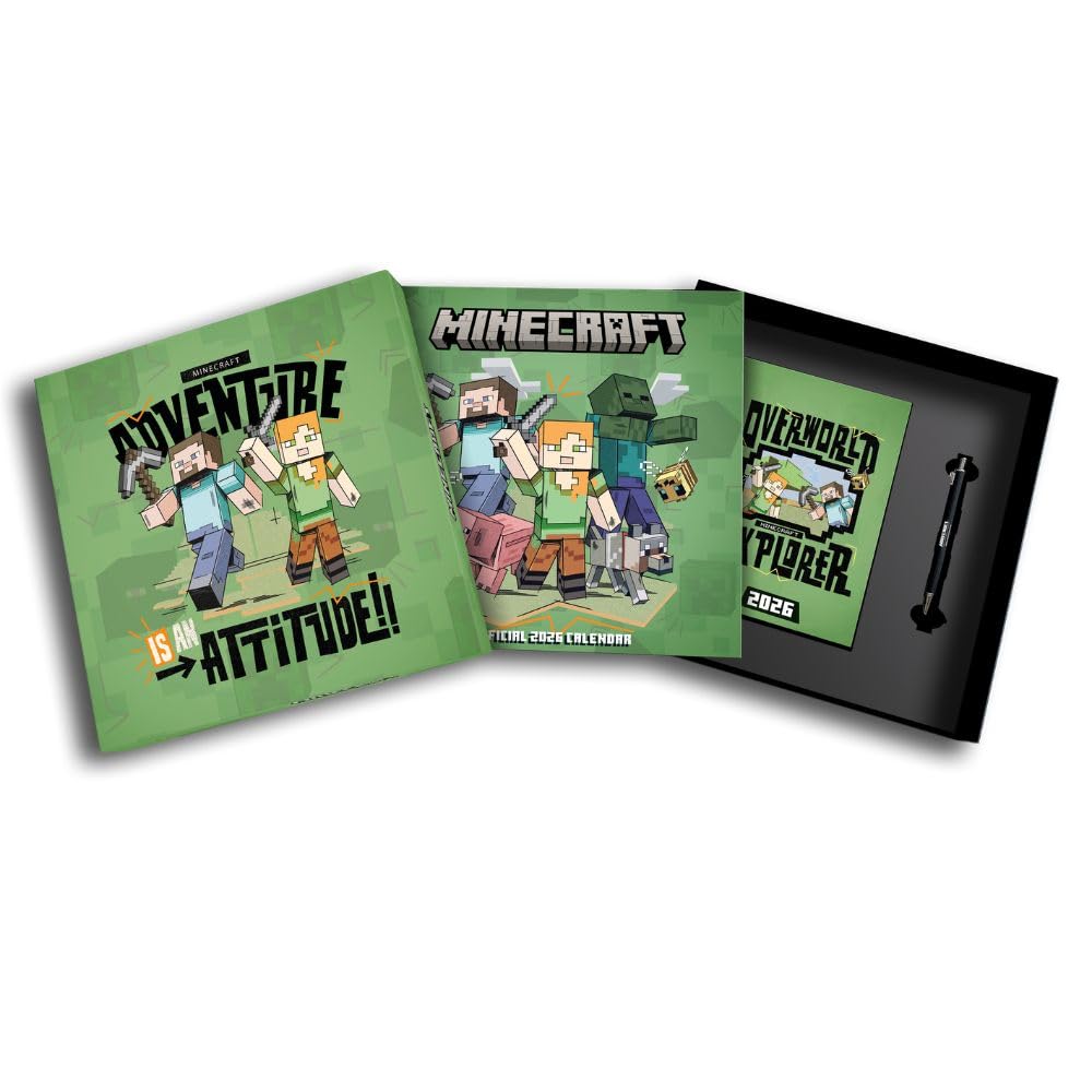 2026 Minecraft - Gift Box Set