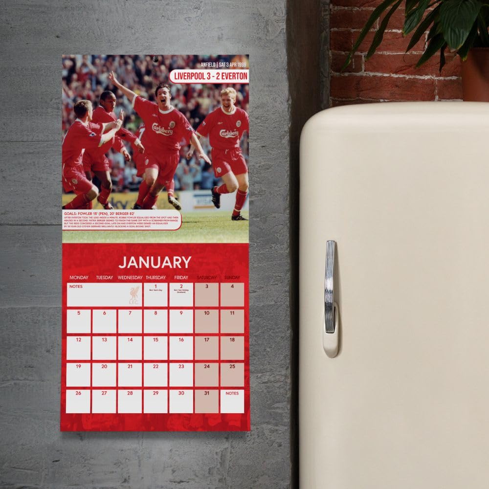 2026 Liverpool FC Legends - Square Wall Calendar