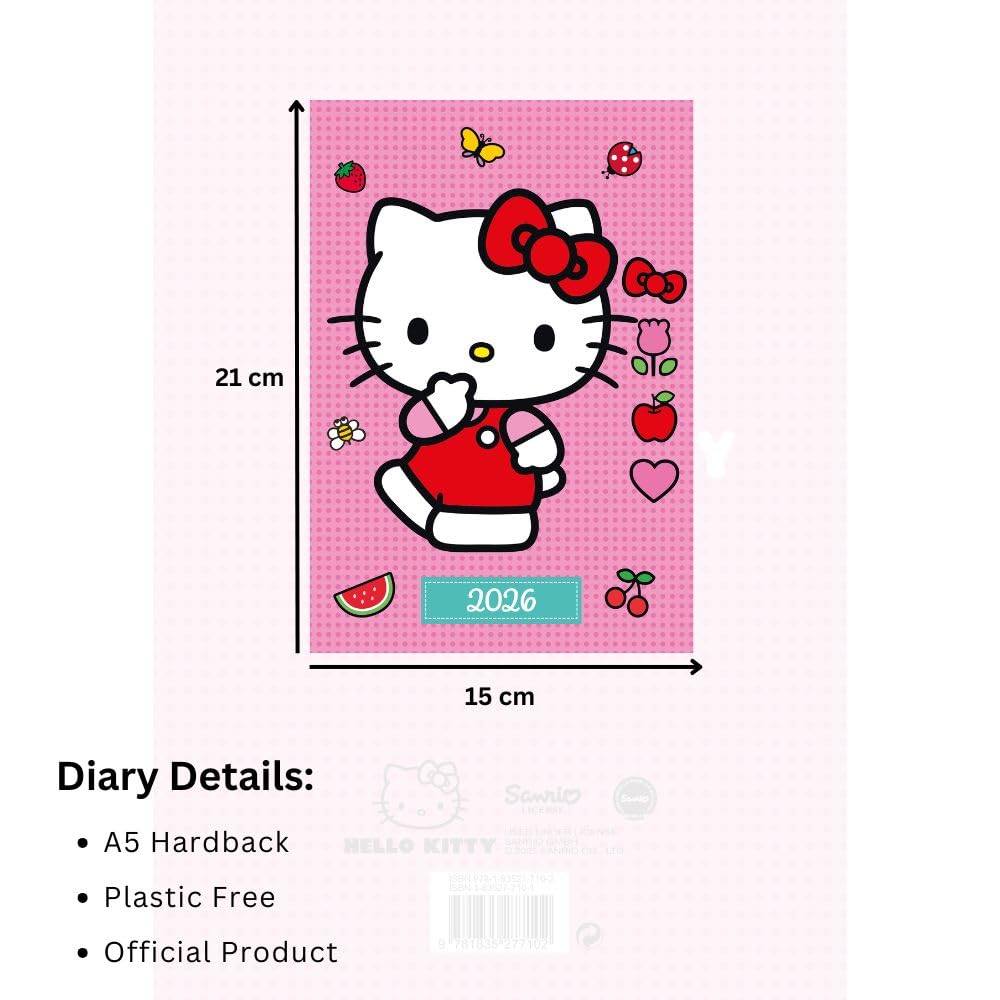 2026 Hello Kitty - Weekly Diary/Planner