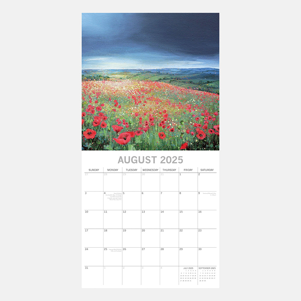 2025 A Country Stroll - Square Wall Calendar