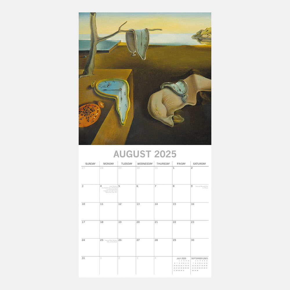 2025 Dali - Square Wall Calendar