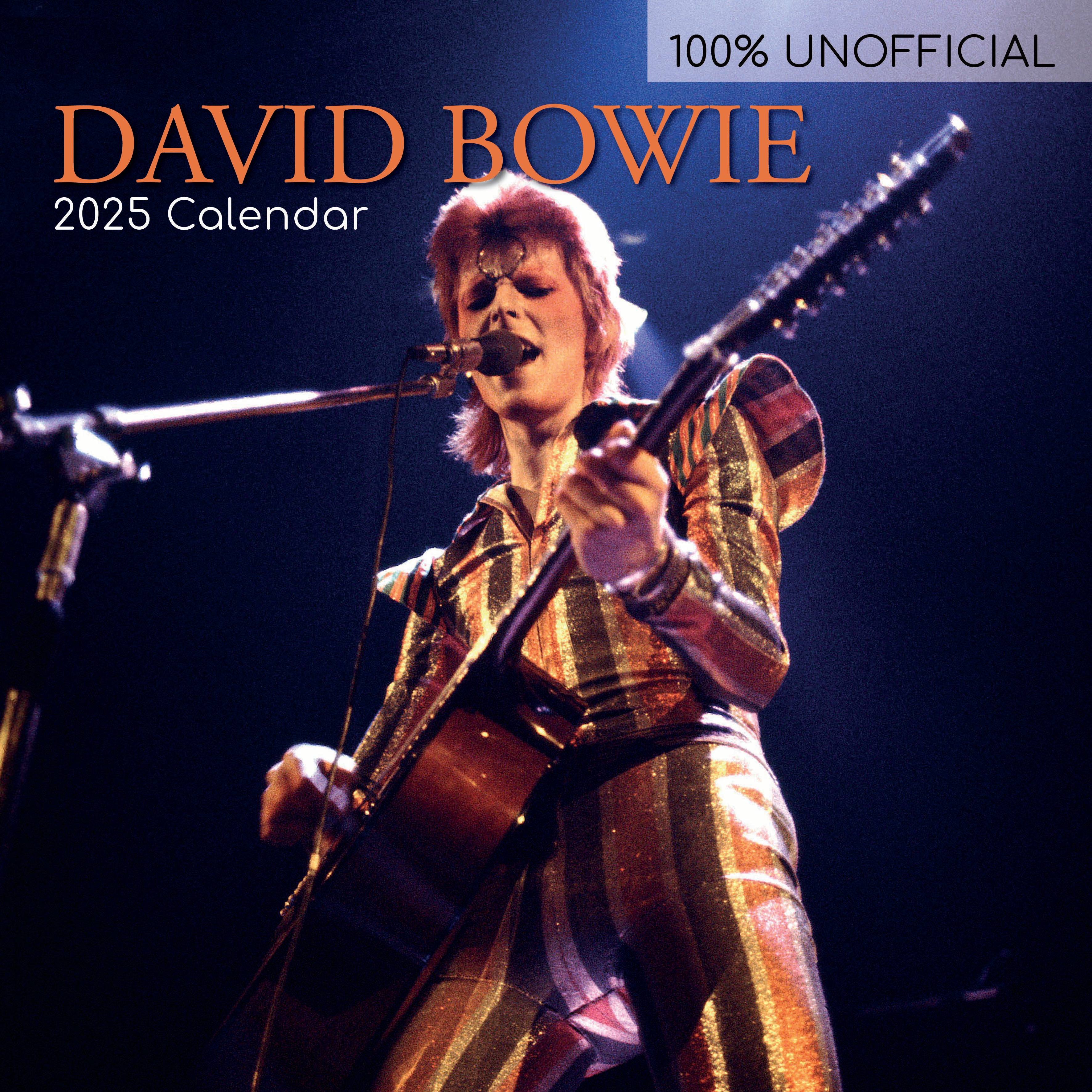 2025 David Bowie - Square Wall Calendar