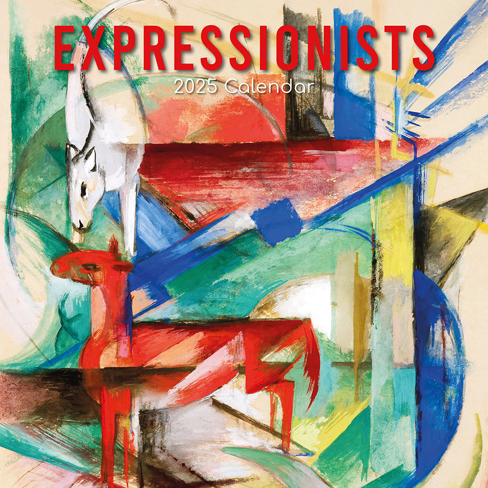 2025 Expressionists - Square Wall Calendar