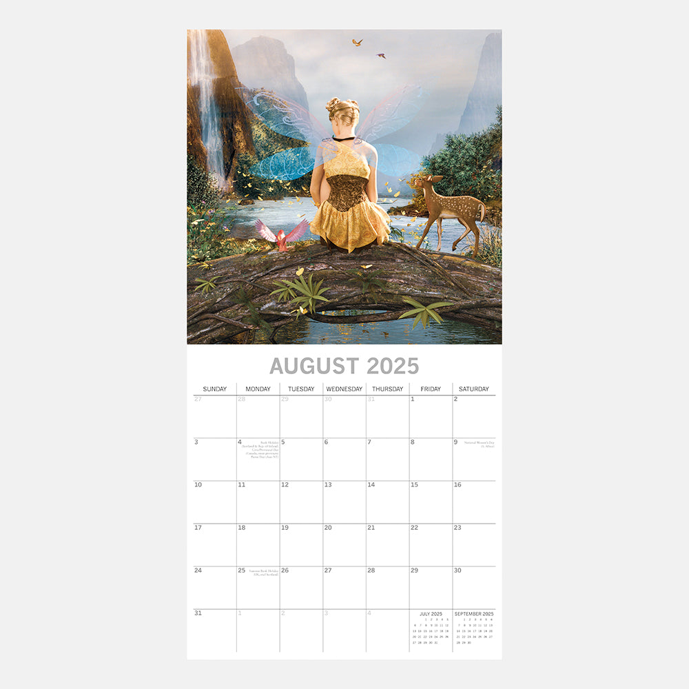 2025 Fantasy Art - Square Wall Calendar