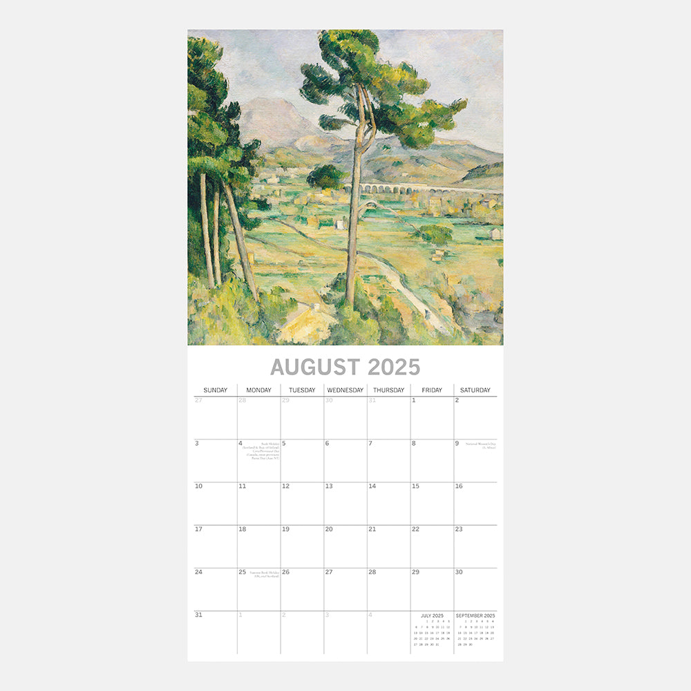 2025 Impressionists - Square Wall Calendar