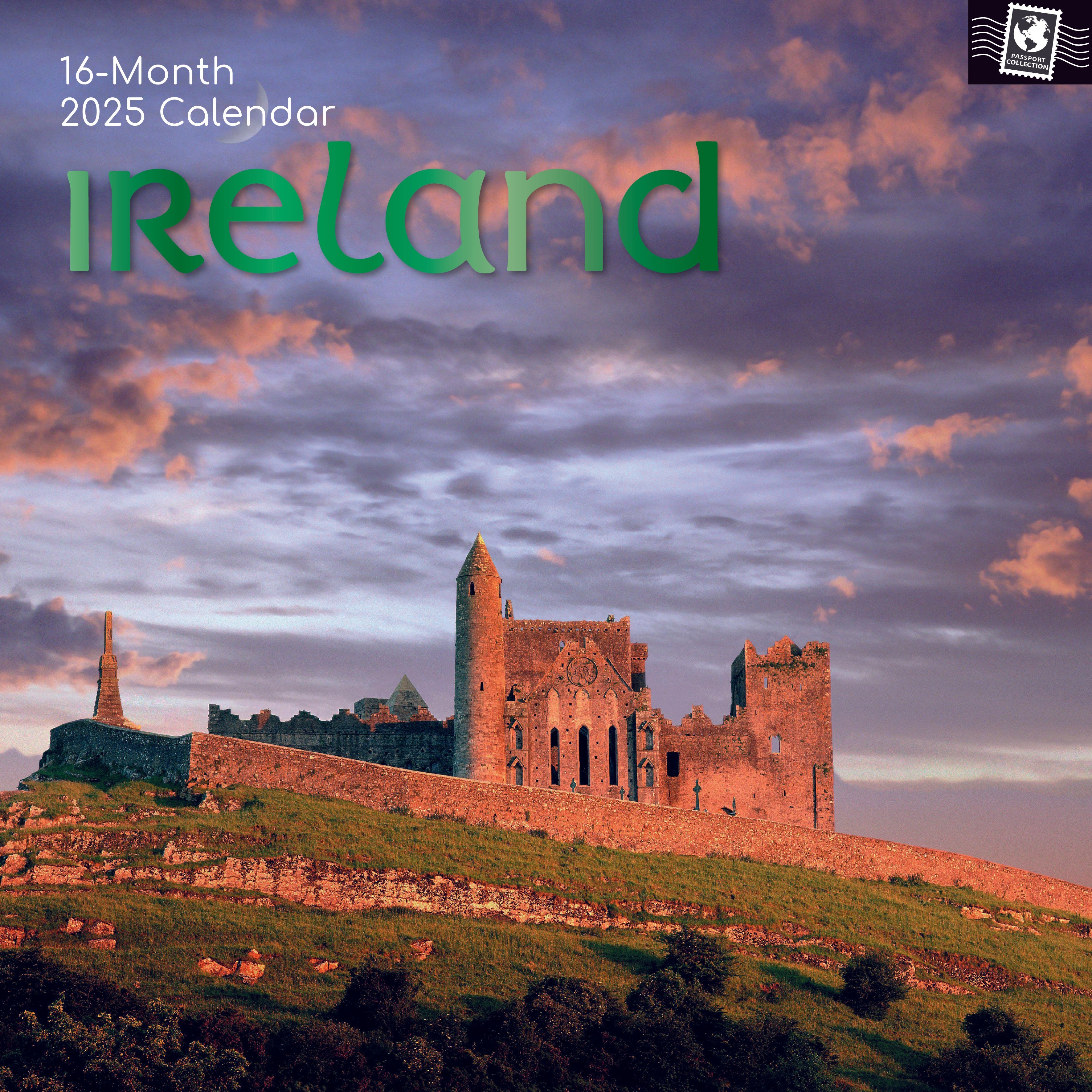 2025 Ireland - Square Wall Calendar