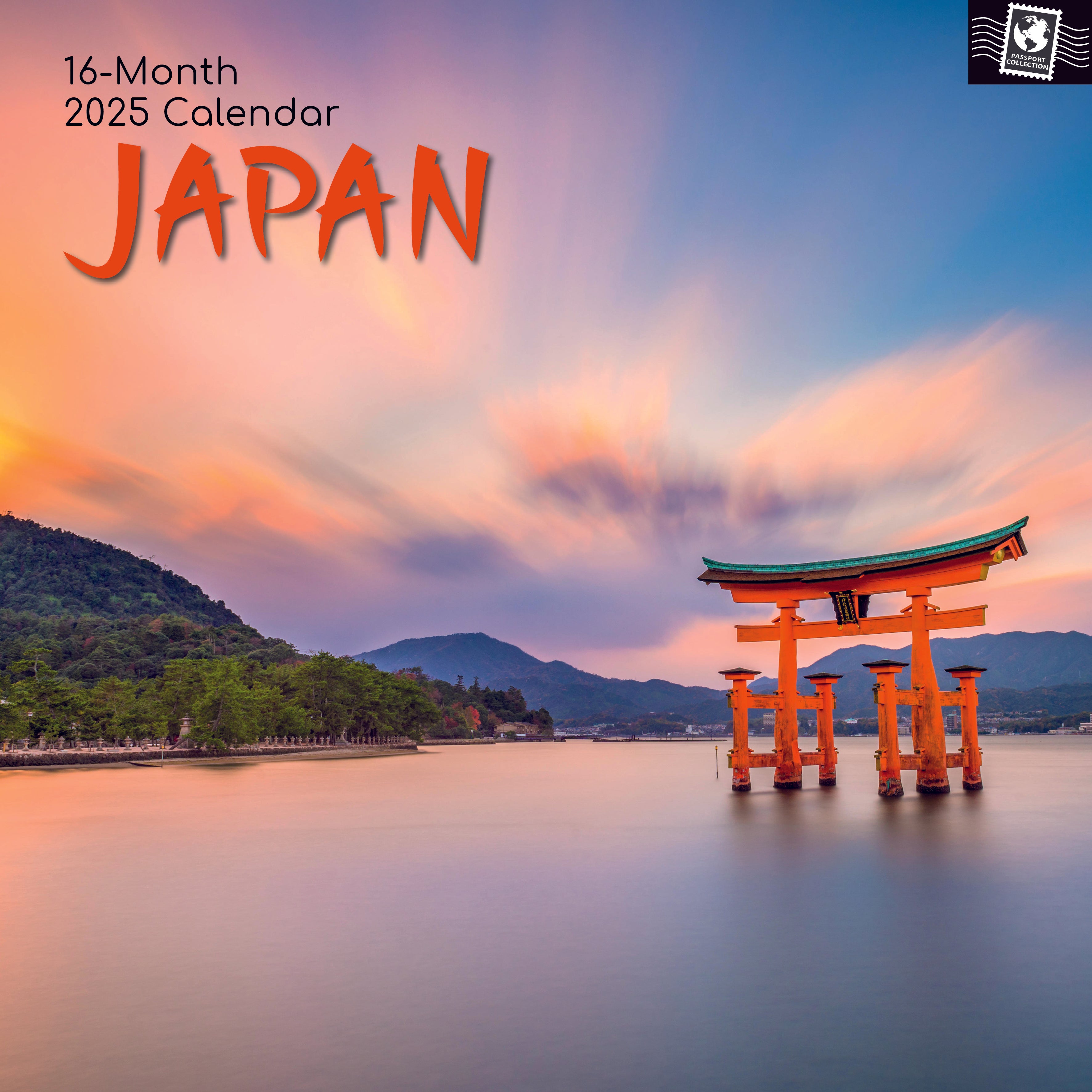 2025 Japan - Square Wall Calendar