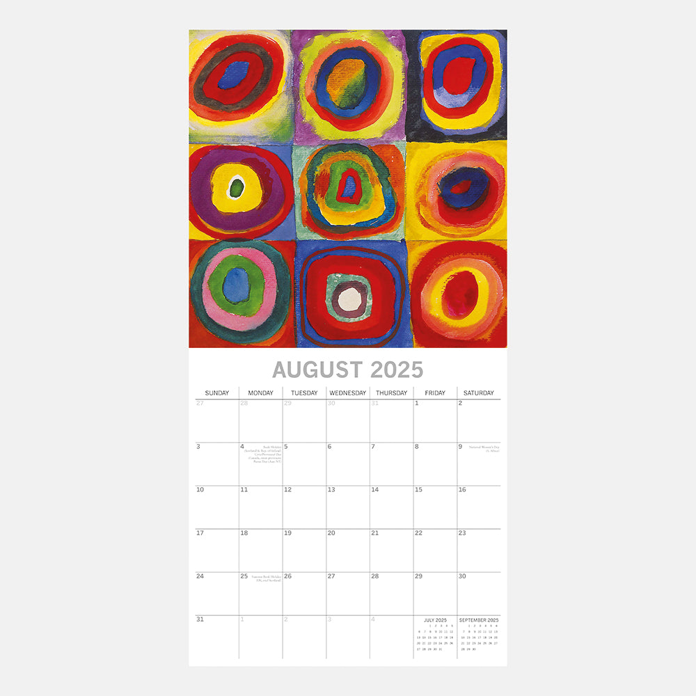 2025 Kandinsky - Square Wall Calendar