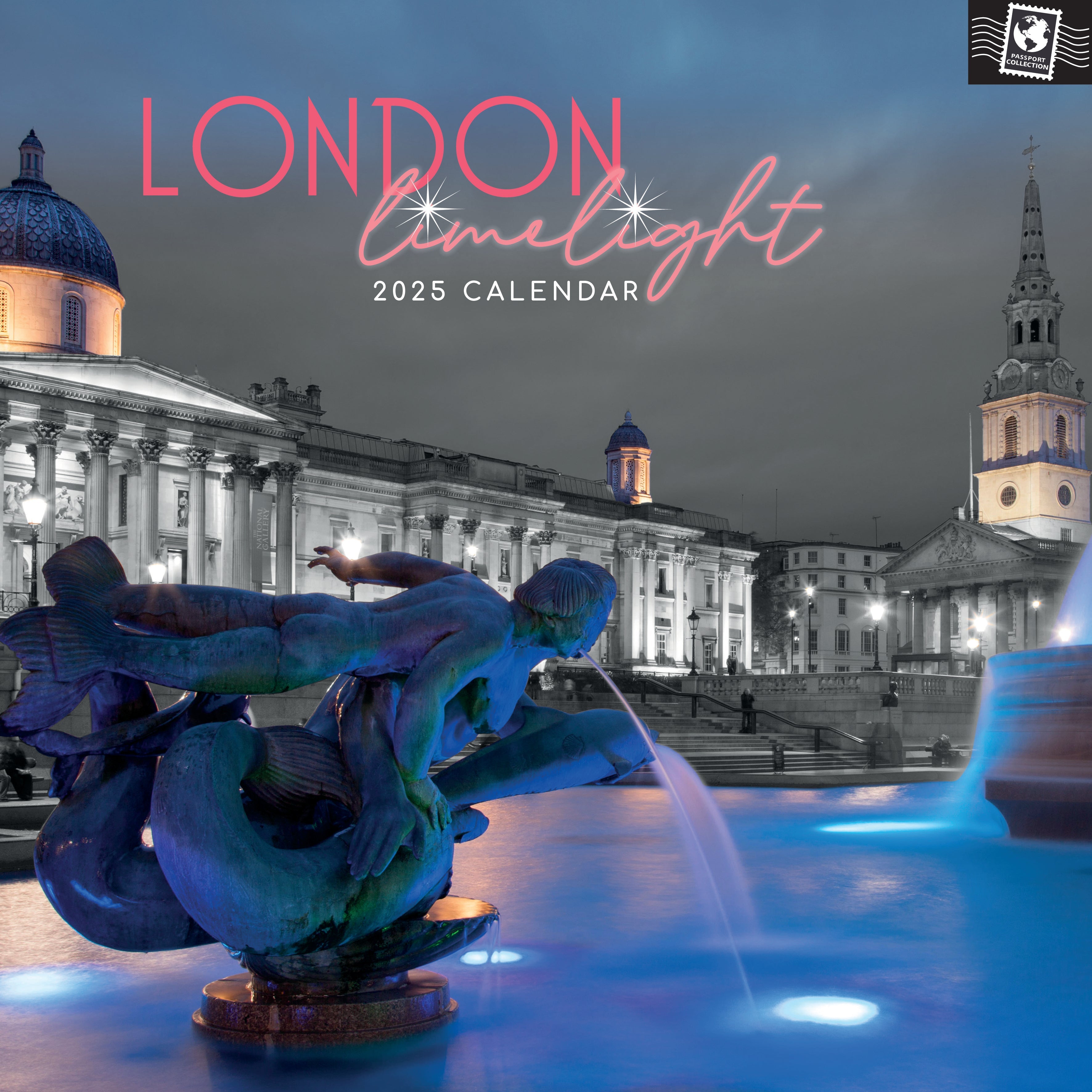 2025 London Limelight - Square Wall Calendar