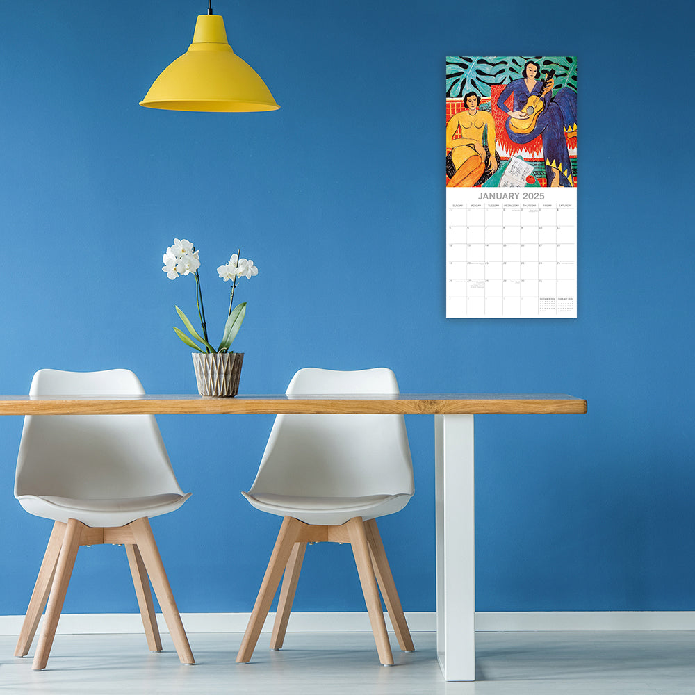 2025 Matisse - Square Wall Calendar