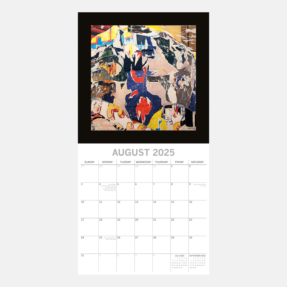 2025 Pop Art - Square Wall Calendar