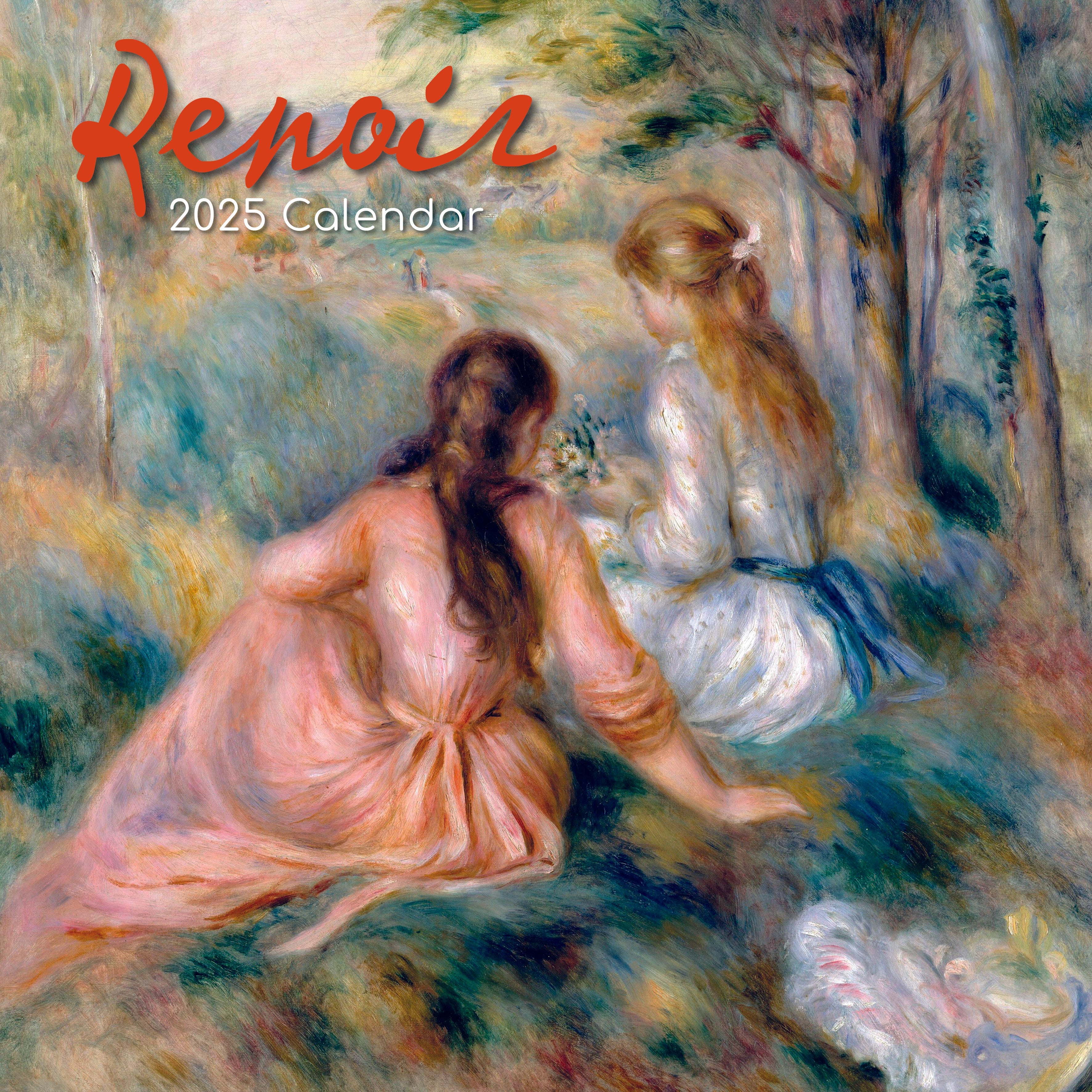 2025 Renoir - Square Wall Calendar