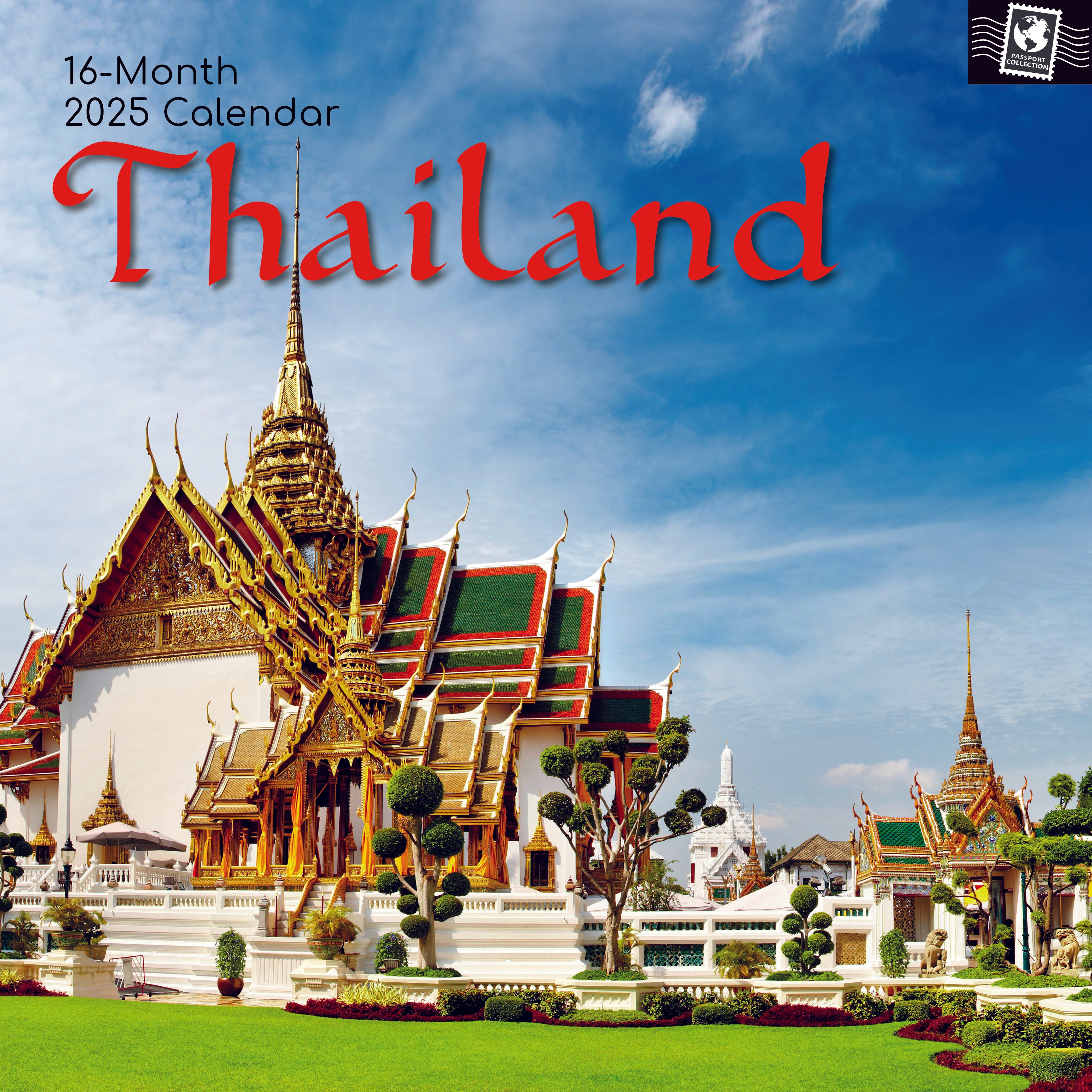 2025 Thailand - Square Wall Calendar