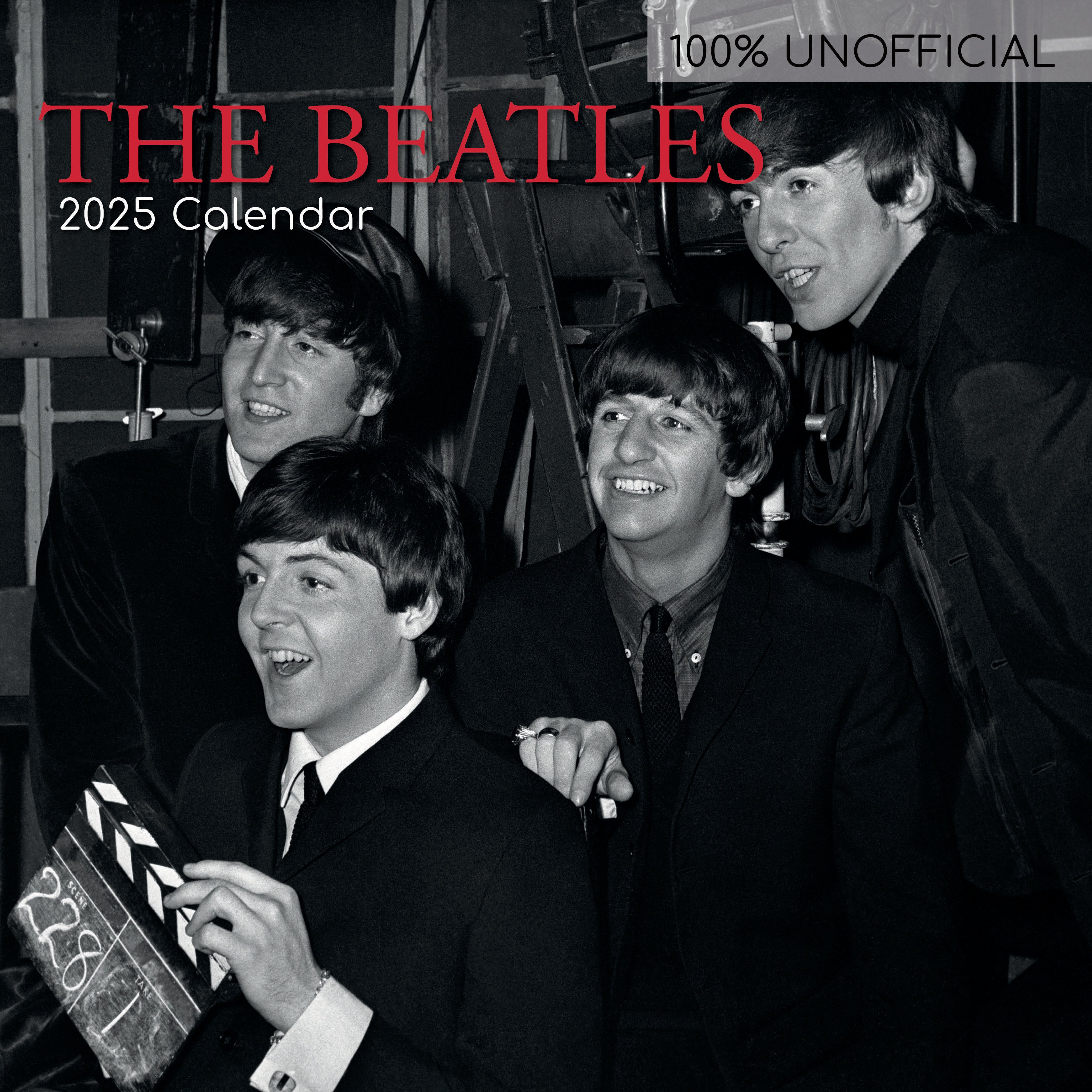 2025 The Beatles - Square Wall Calendar