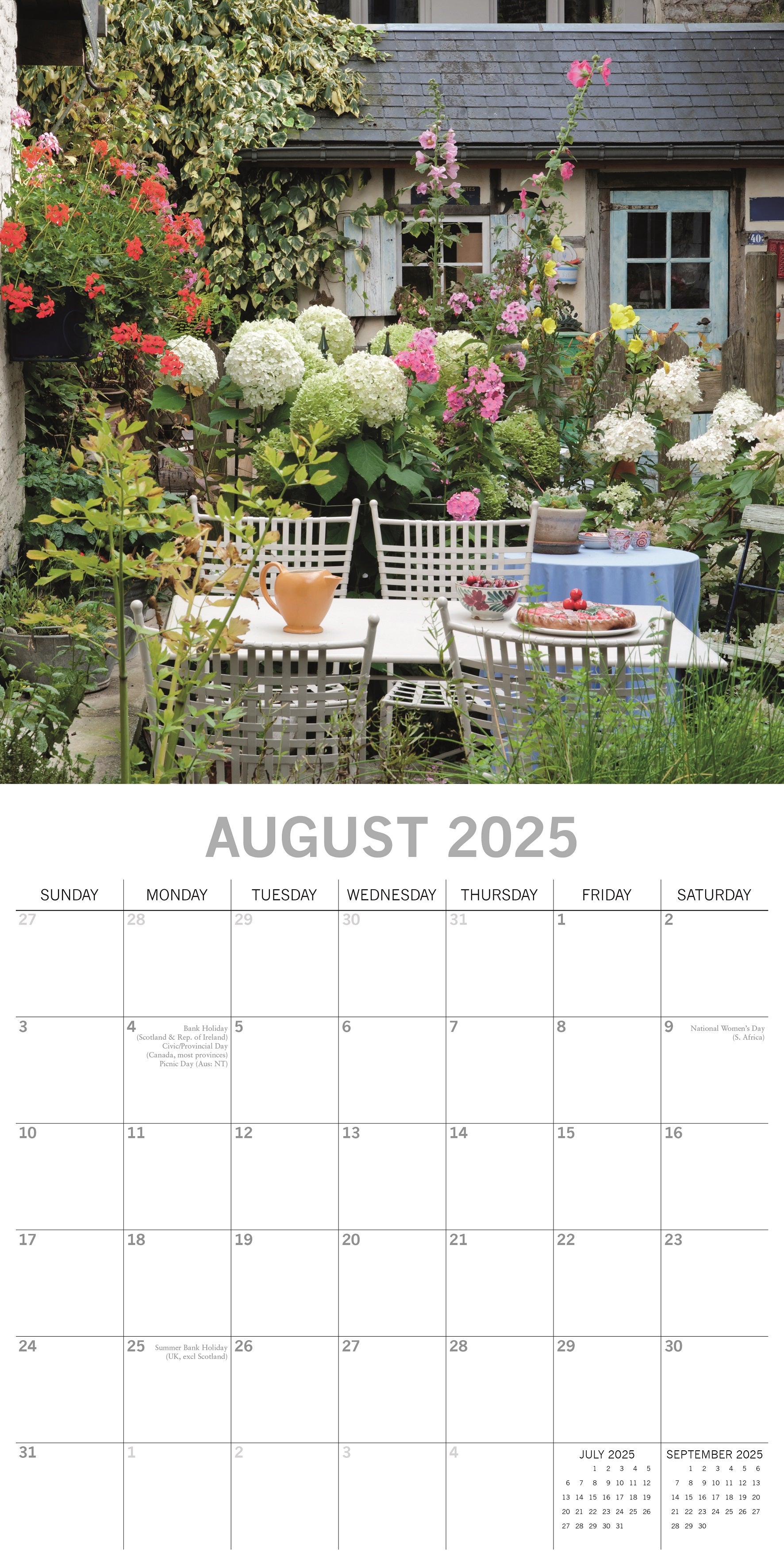 2025 Gardening in Small Spaces - Square Wall Calendar