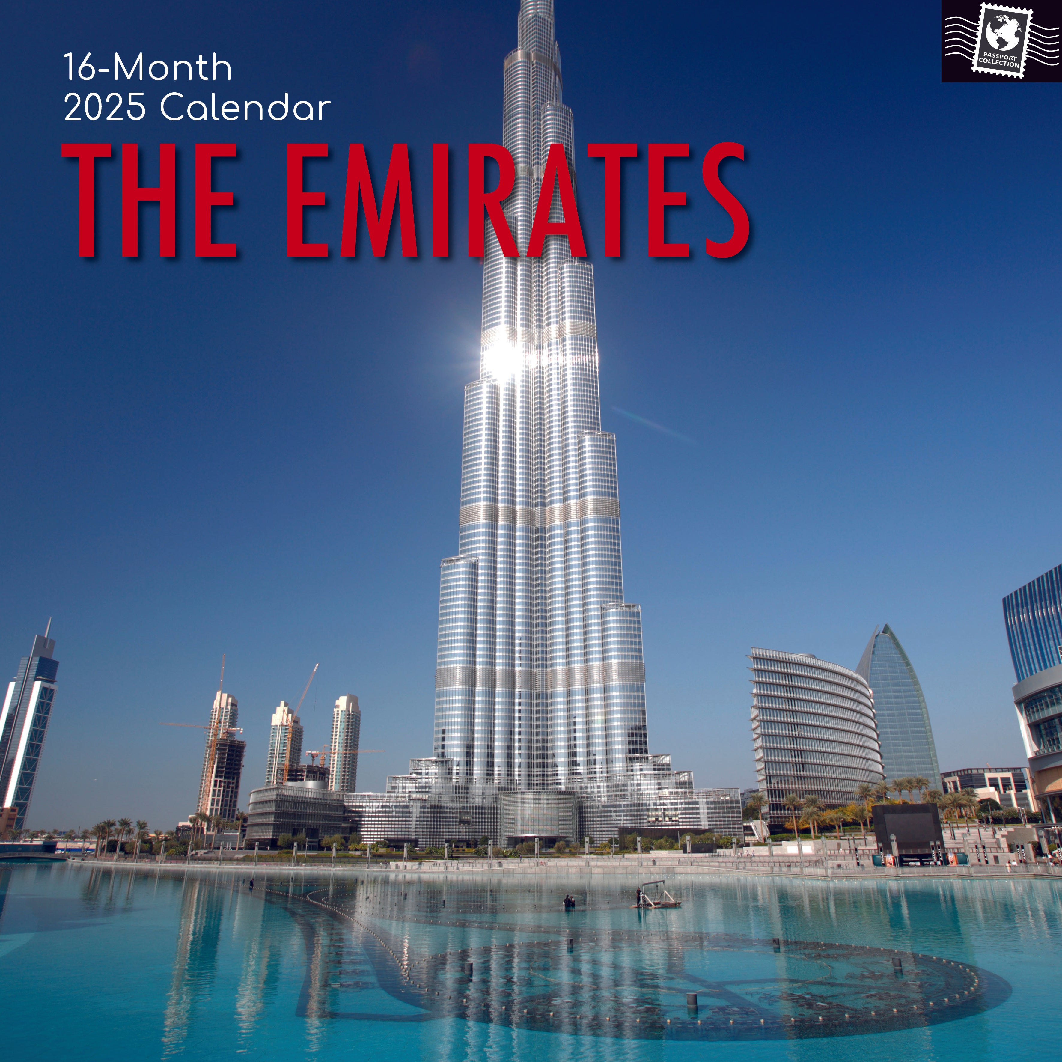 2025 The Emirates - Square Wall Calendar