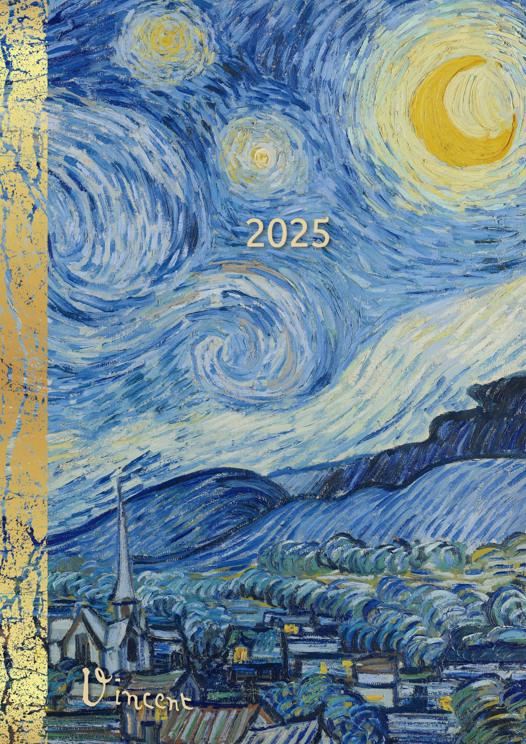 2025 Van Gogh - Weekly Diary/Planner