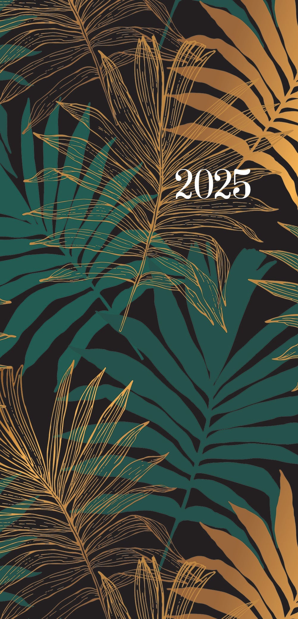 2025 Gold Palms - Weekly Pocket Diary/Planner