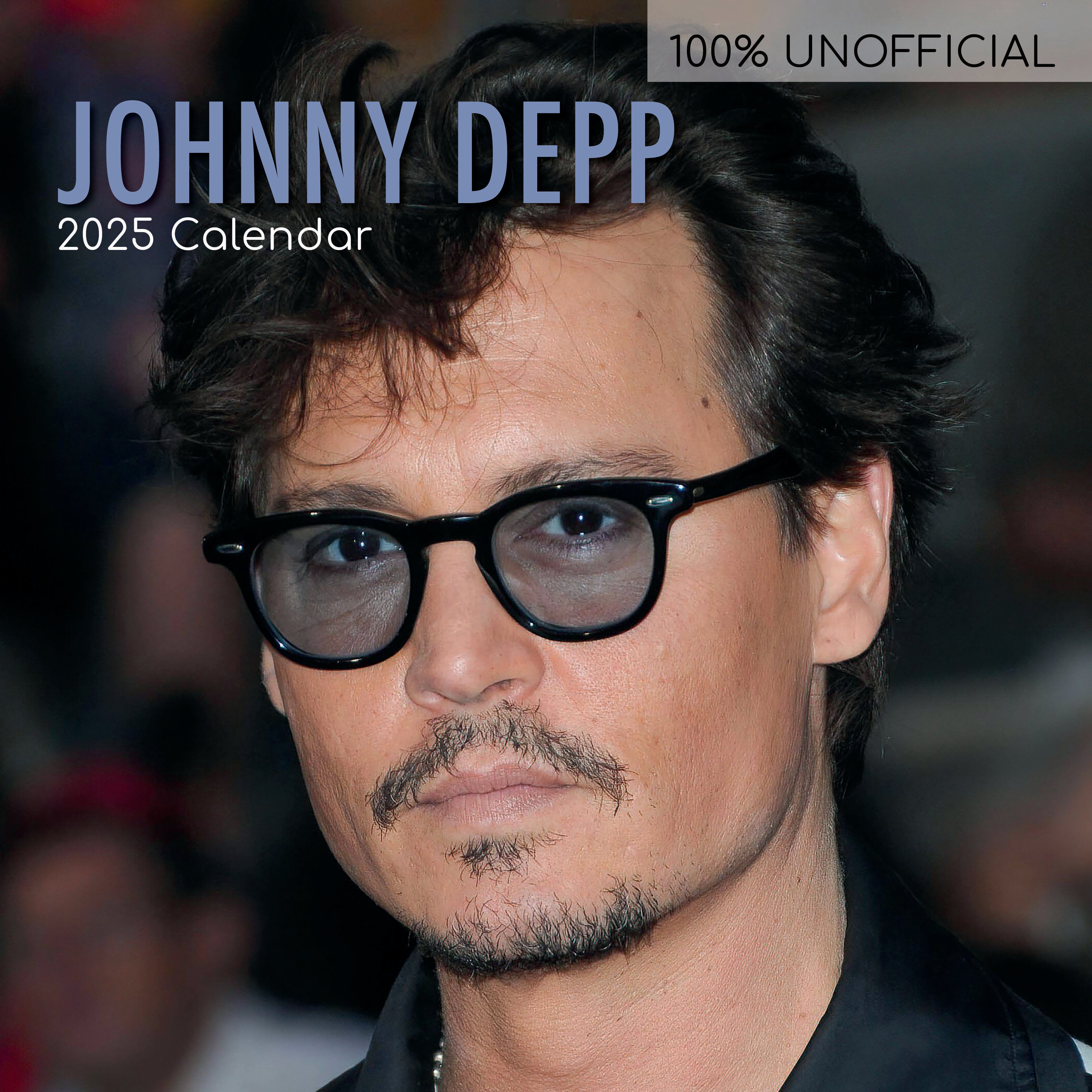 2025 Johnny Depp - Square Wall Calendar