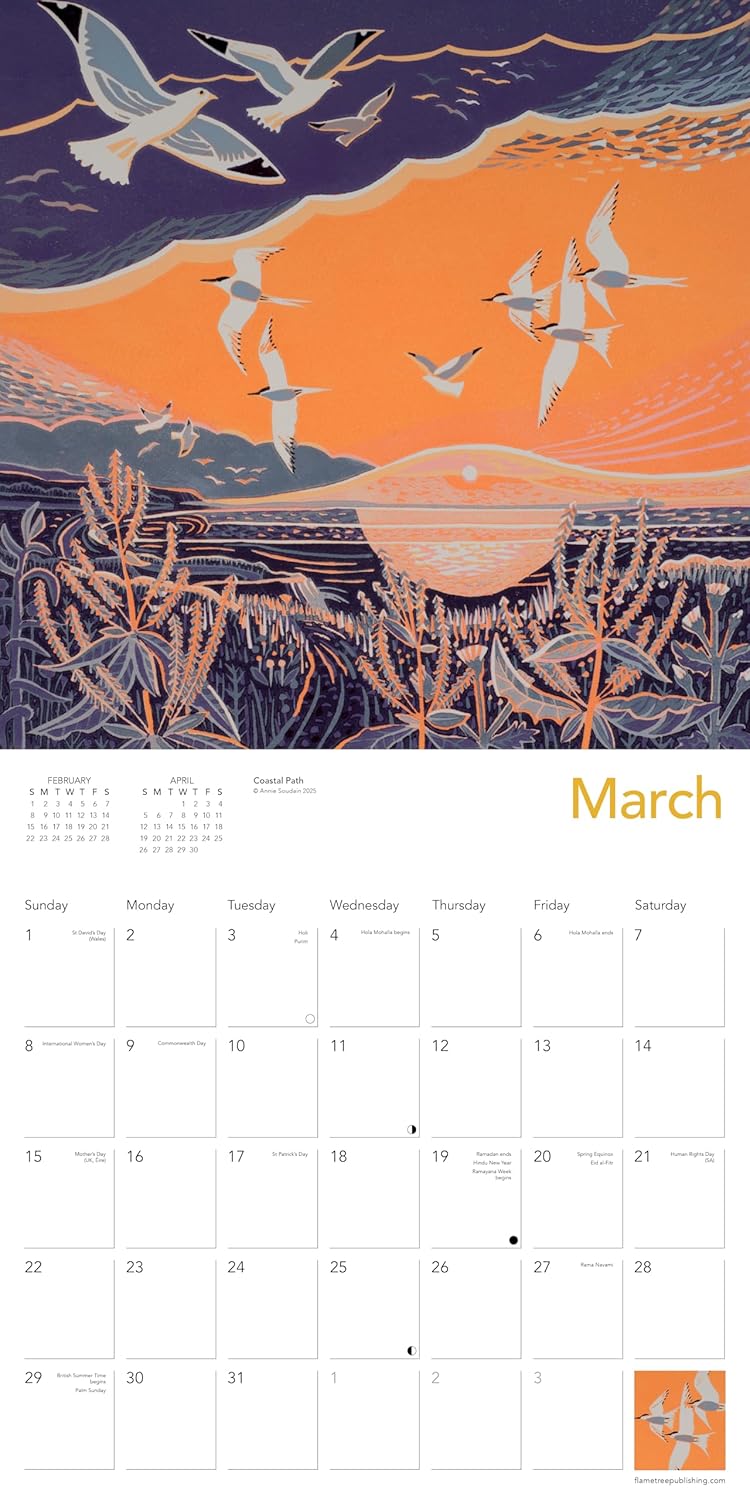 2026 Annie Soudain - Square Wall Calendar