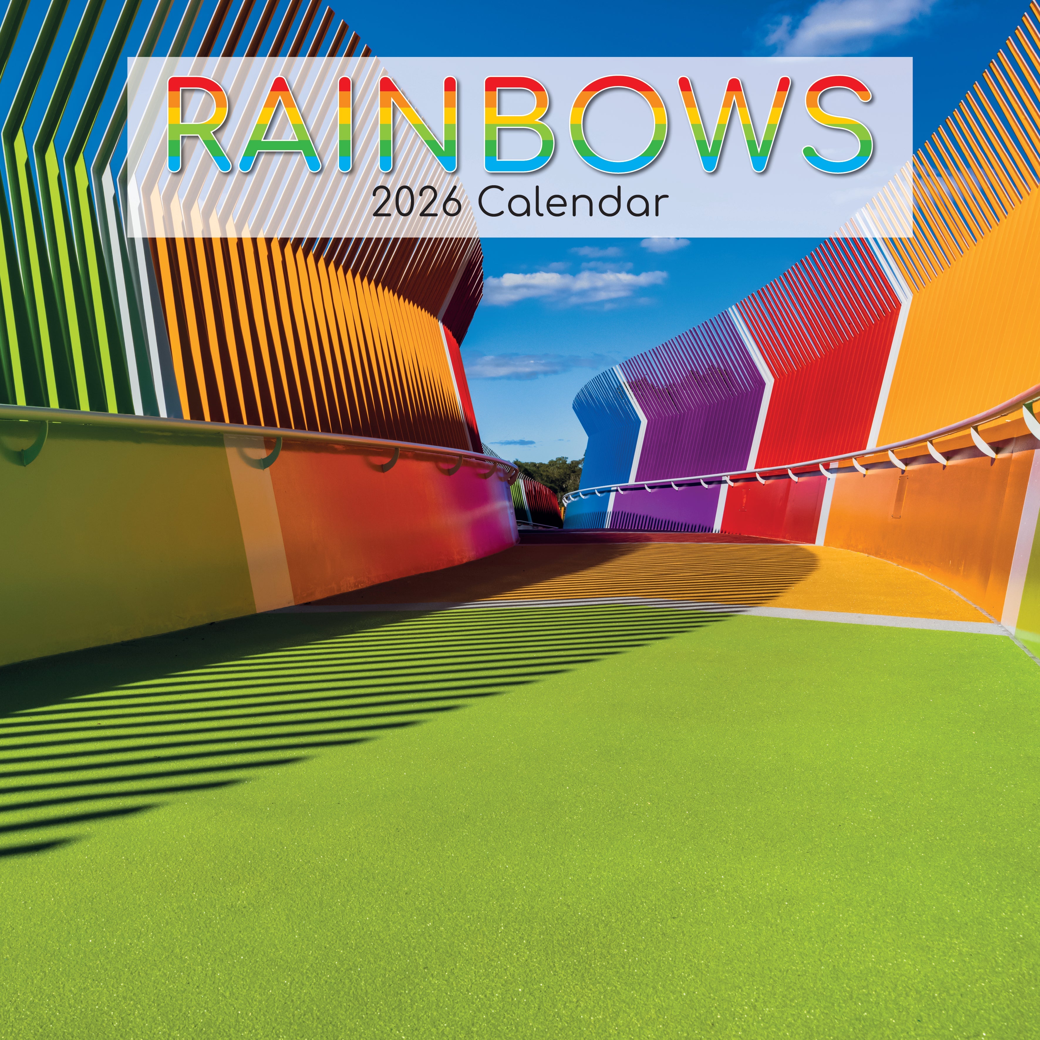 2026 Rainbows - Square Wall Calendar