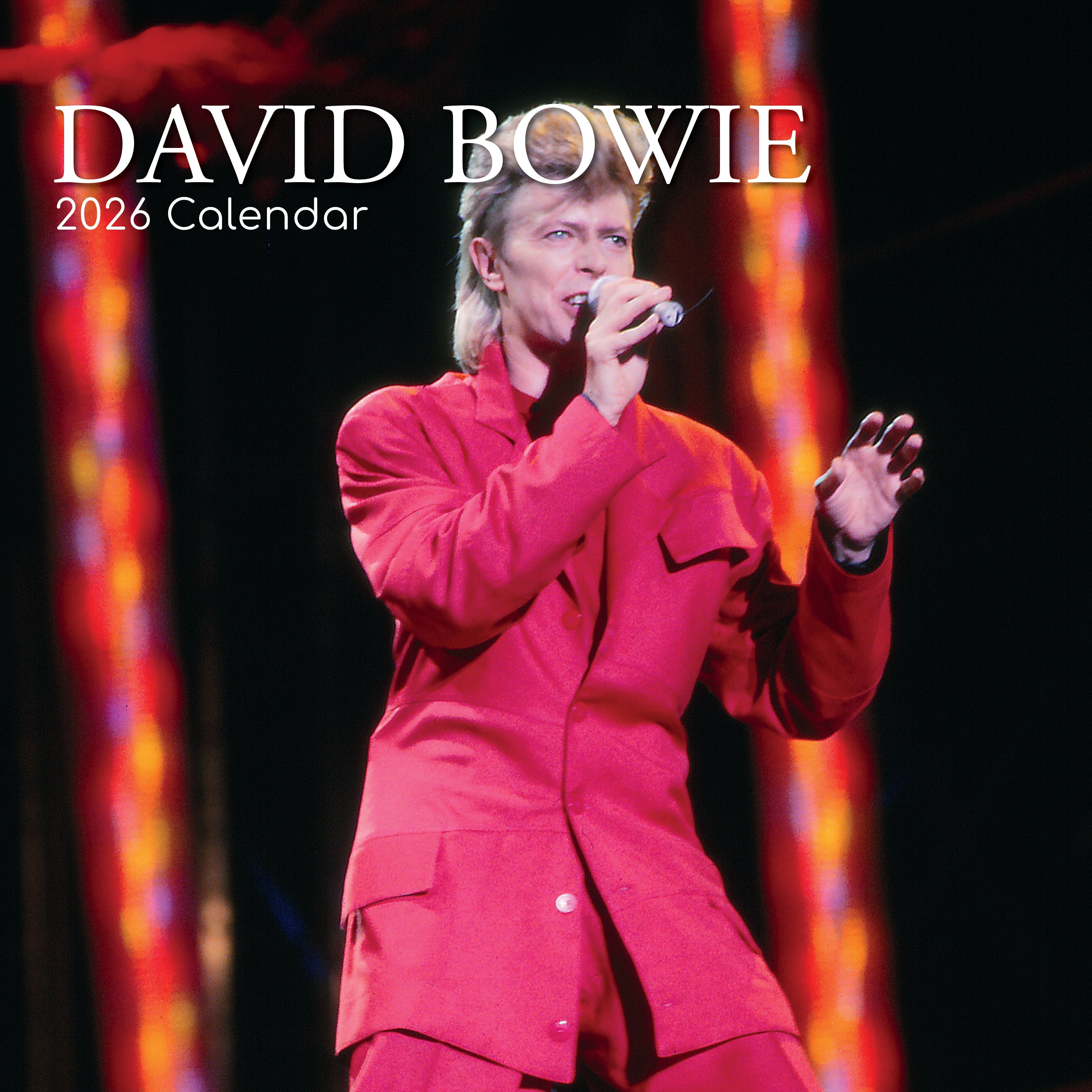 2026 David Bowie - Square Wall Calendar