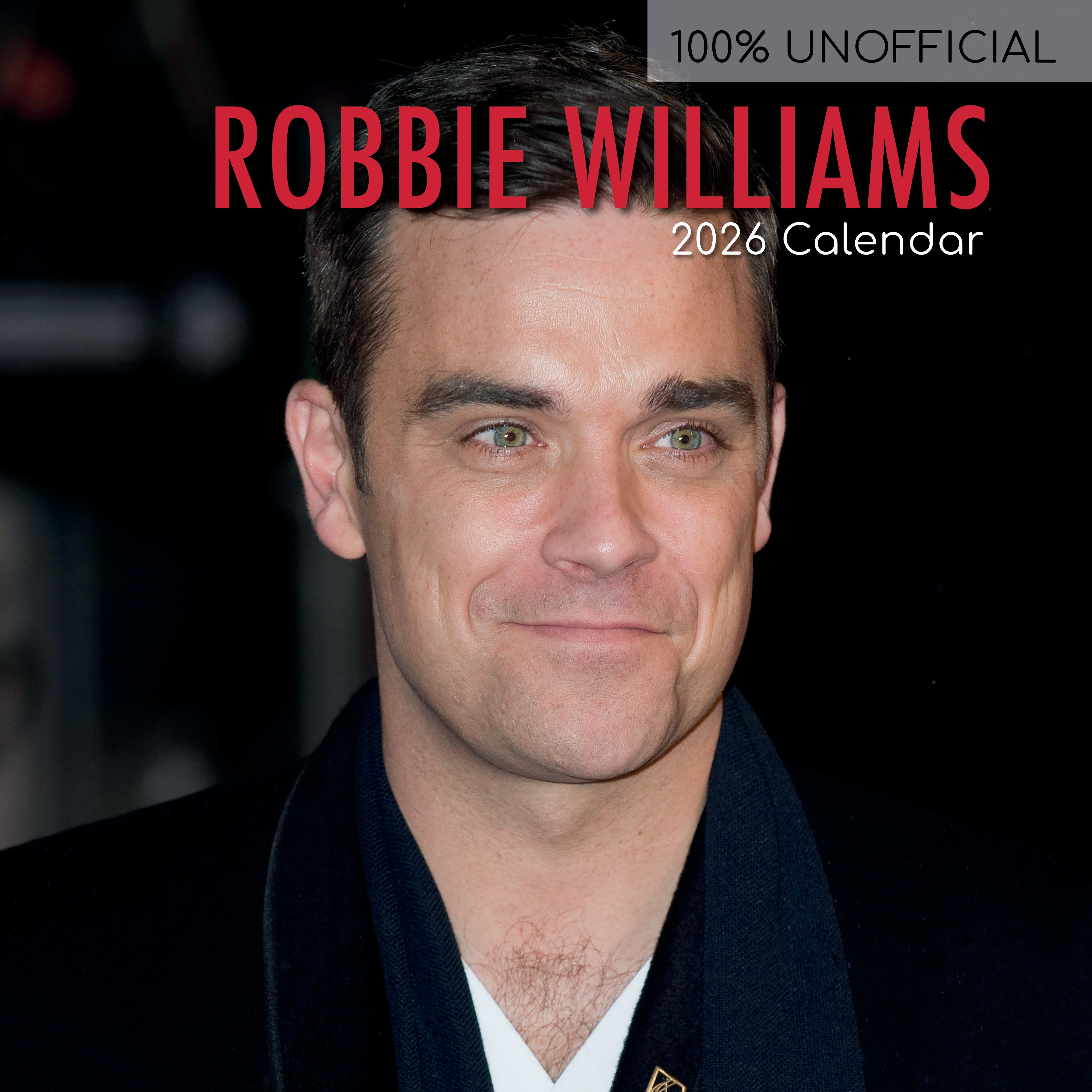 2026 Robbie Williams - Square Wall Calendar