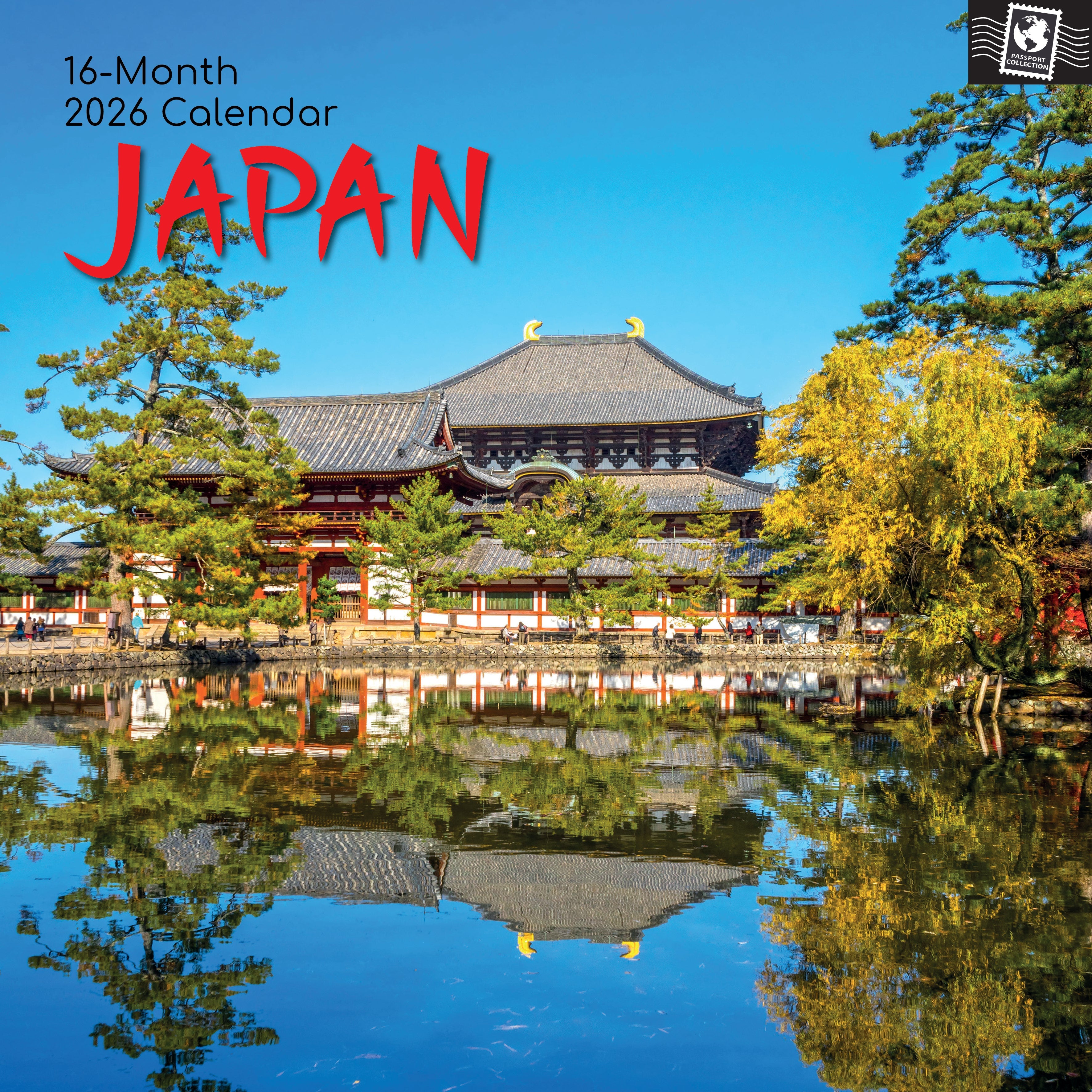 2026 Japan - Square Wall Calendar