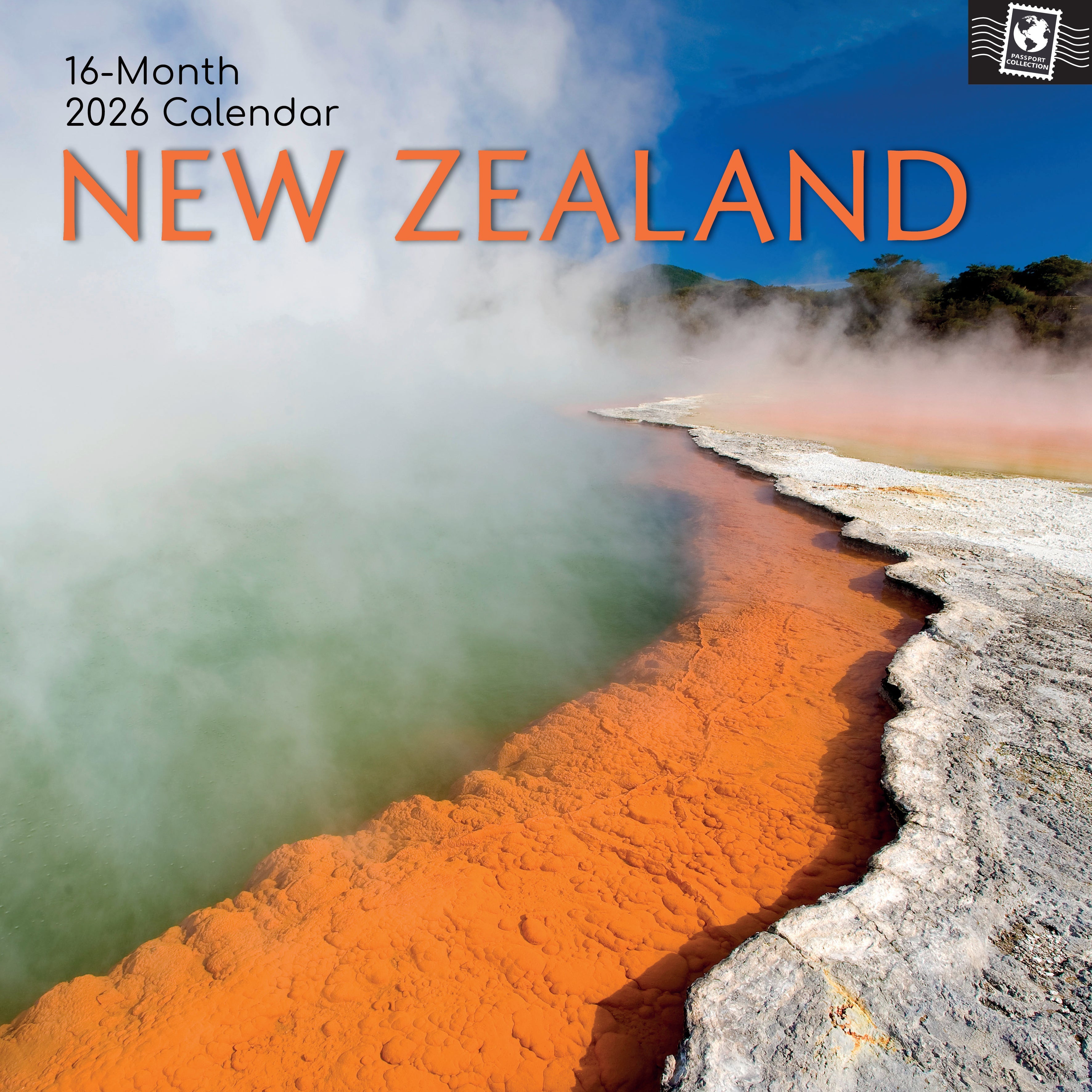 2026 New Zealand - Square Wall Calendar