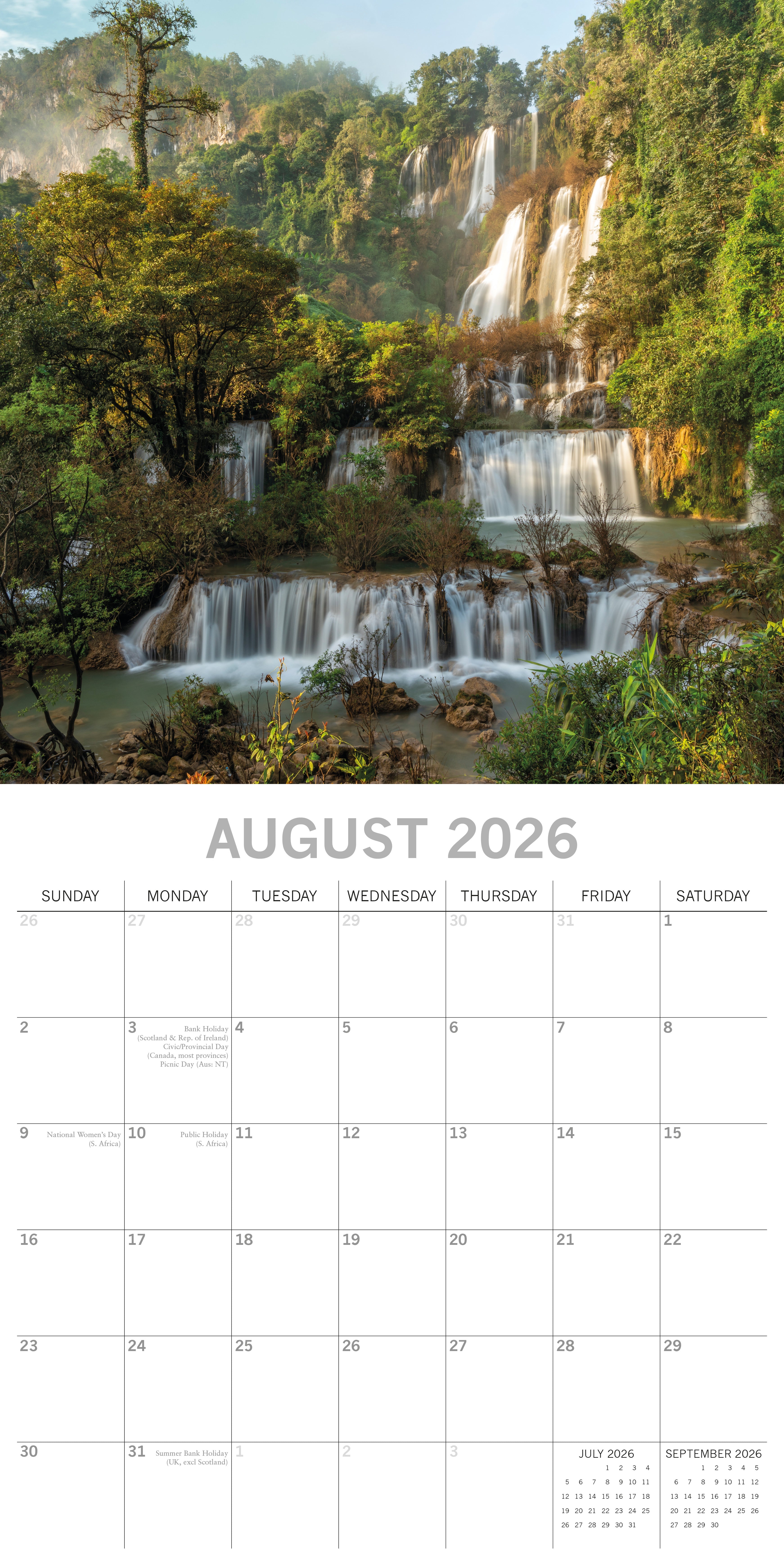 2026 Thailand - Square Wall Calendar