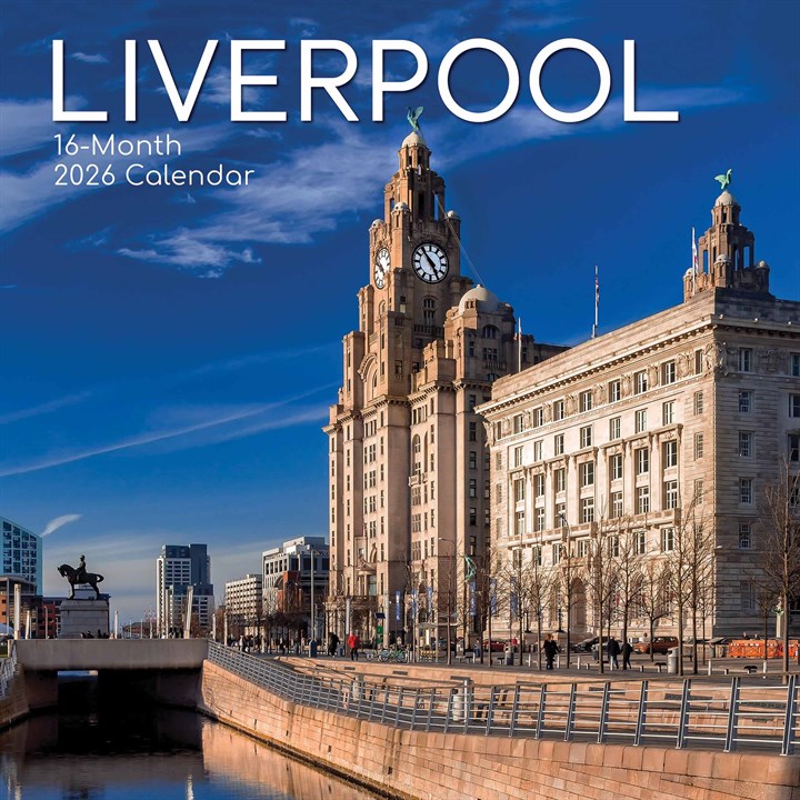 2026 Liverpool - Square Wall Calendar
