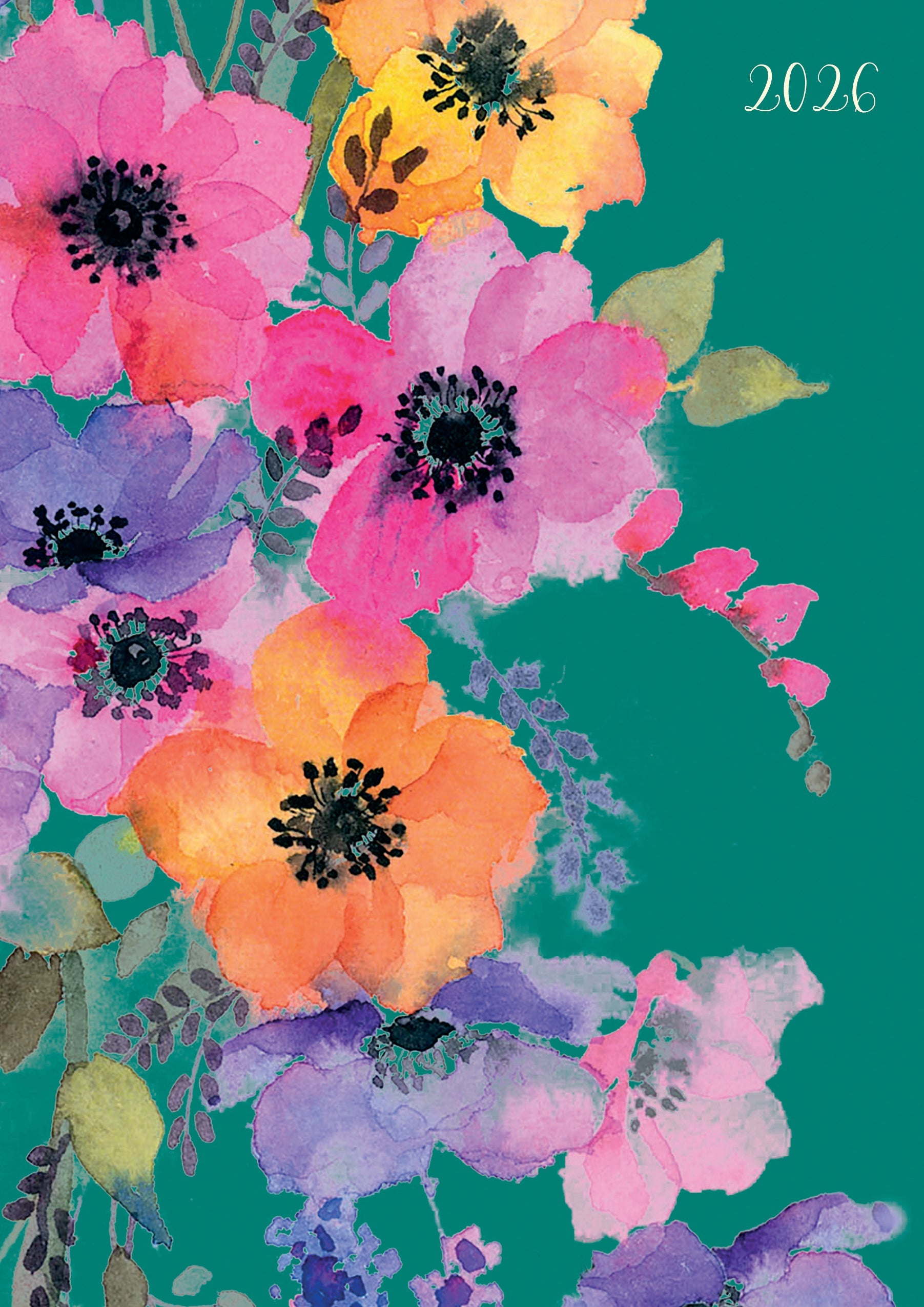 2026 Anemones - Weekly Diary/Planner