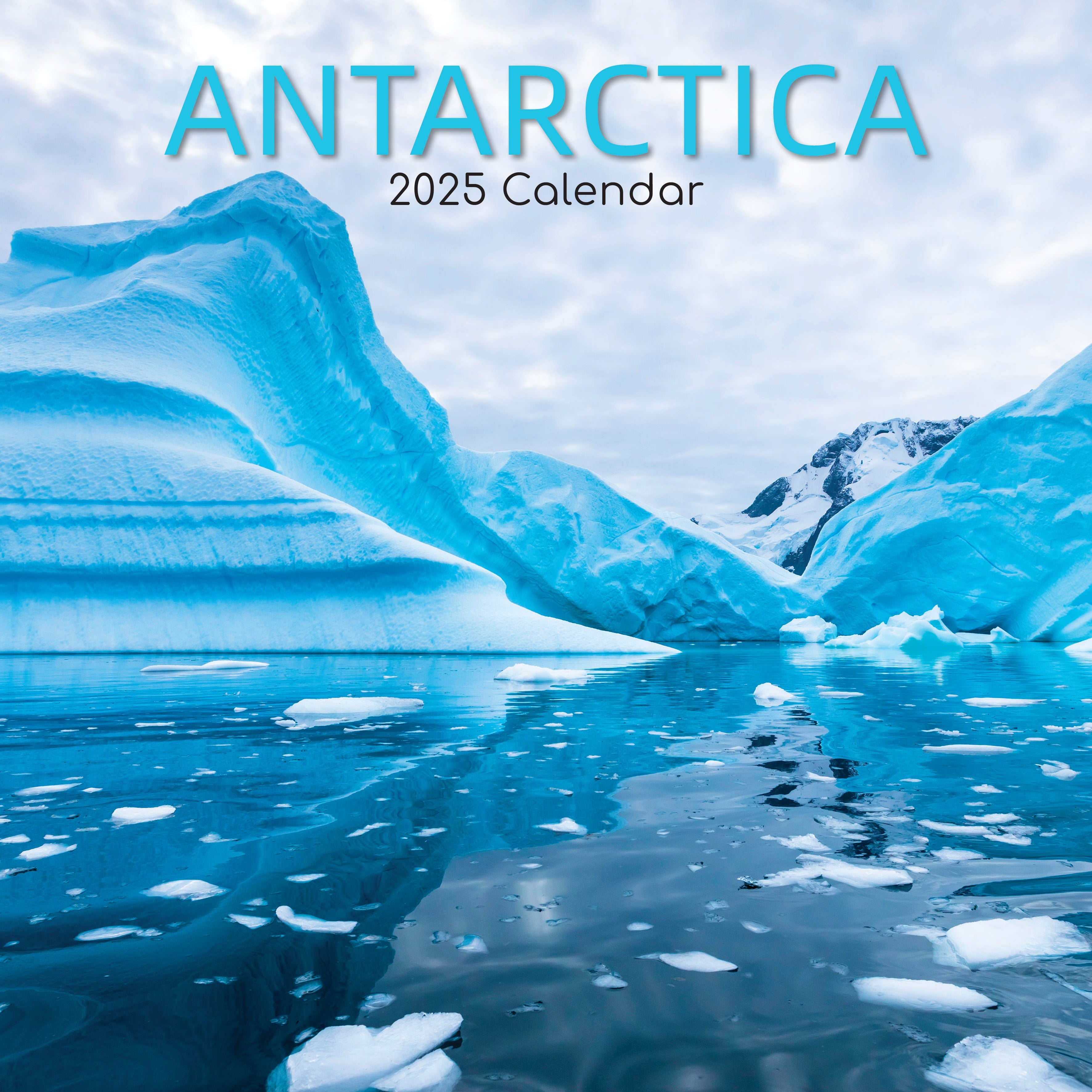 2025 Antarctica - Square Wall Calendar