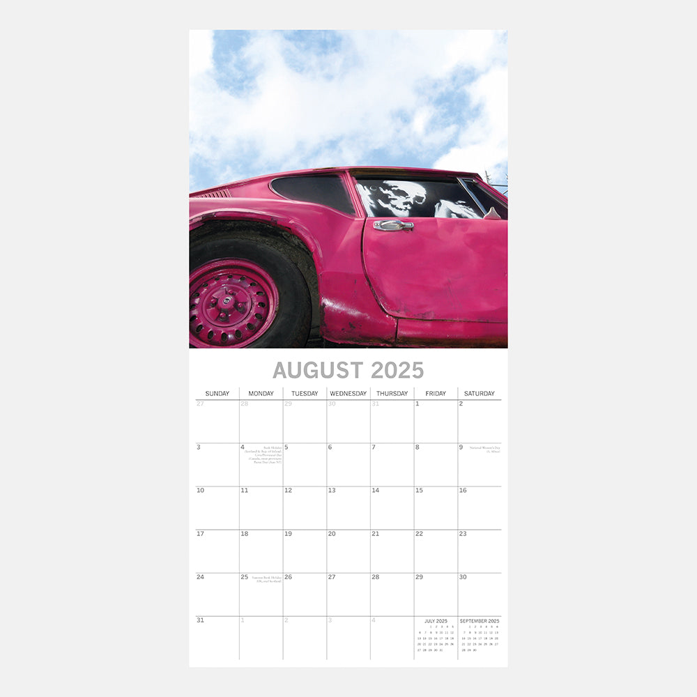 2025 Banksy - Square Wall Calendar