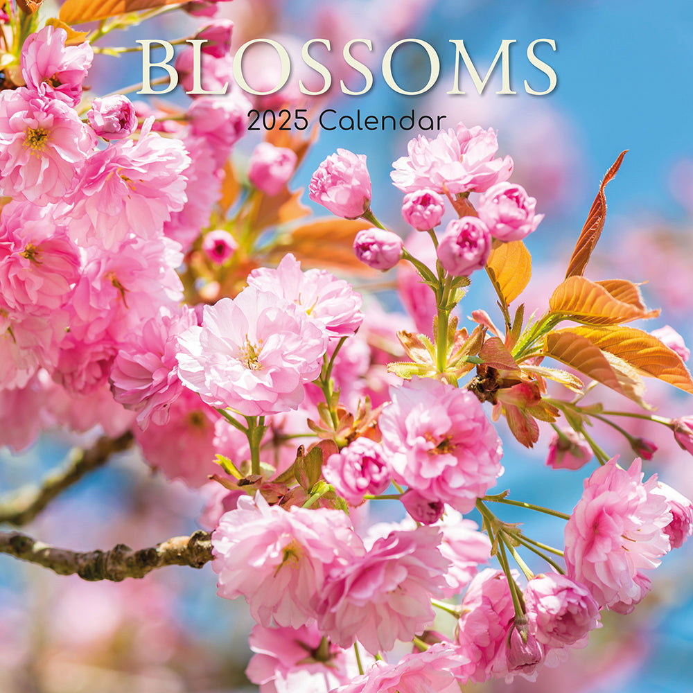 2025 Blossoms - Square Wall Calendar