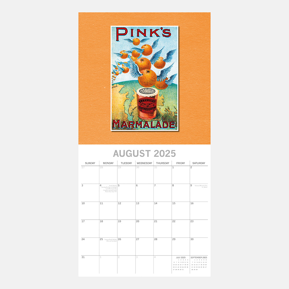 2025 Classic Advertising - Square Wall Calendar